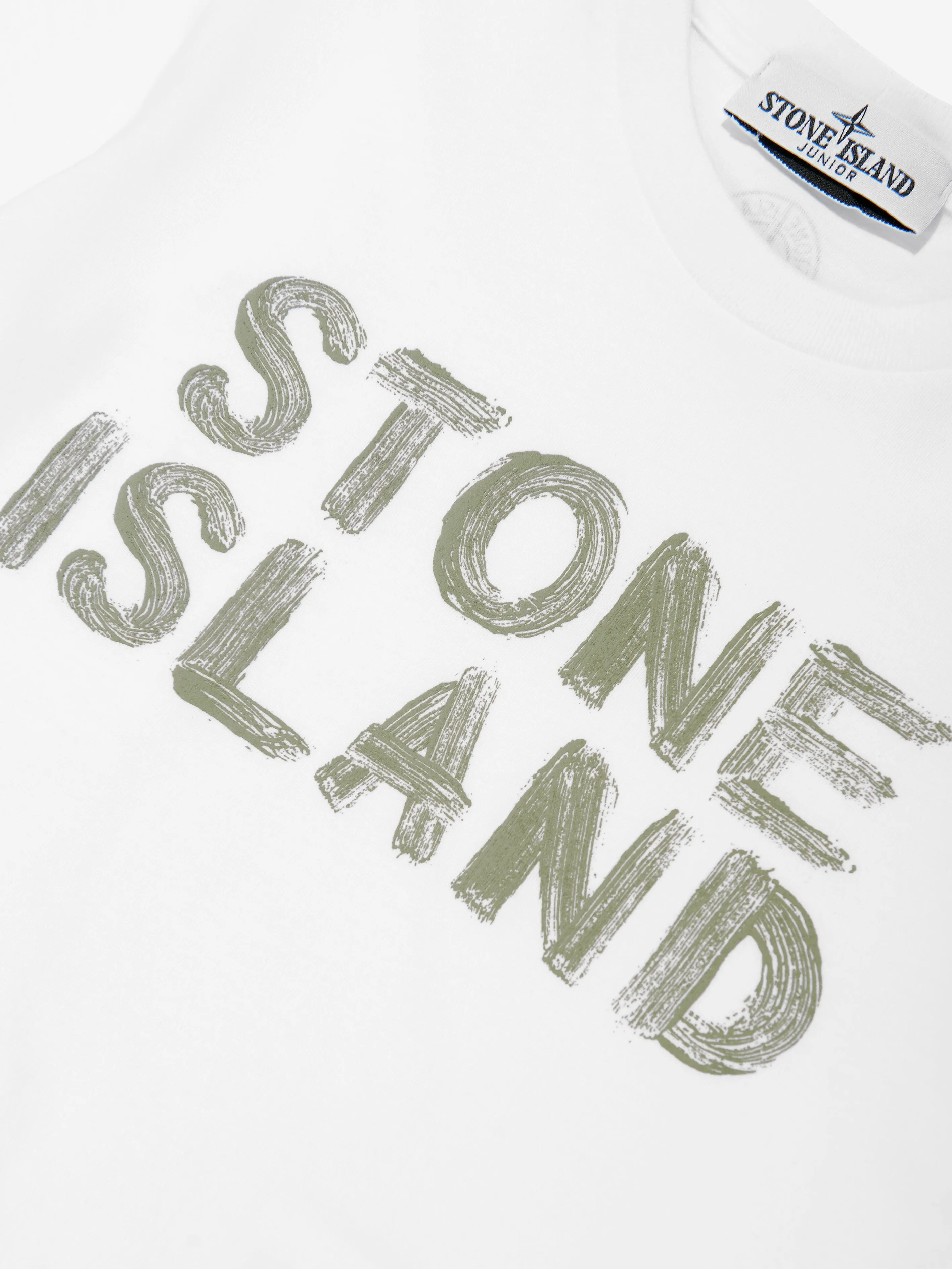 Boys Logo T-Shirt in White
