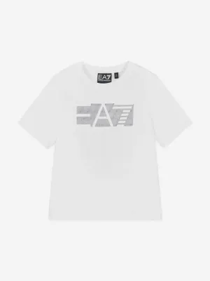 Boys Logo T-Shirt in White