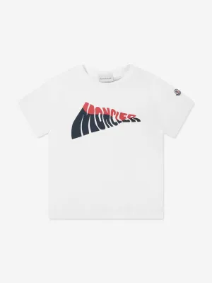 Boys Logo T-Shirt in White
