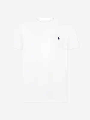 Boys Logo T-Shirt in White