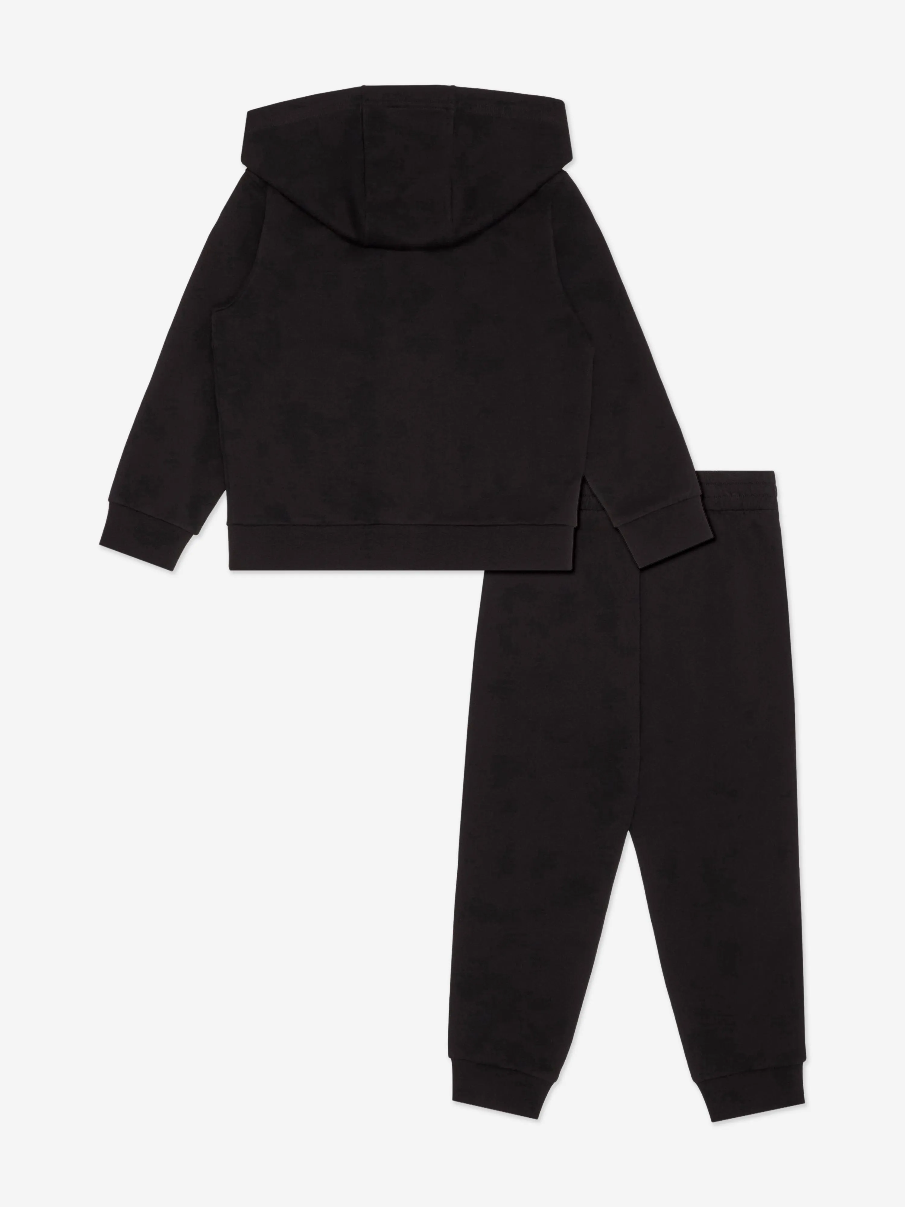 Boys Logo Tracksuit in Black