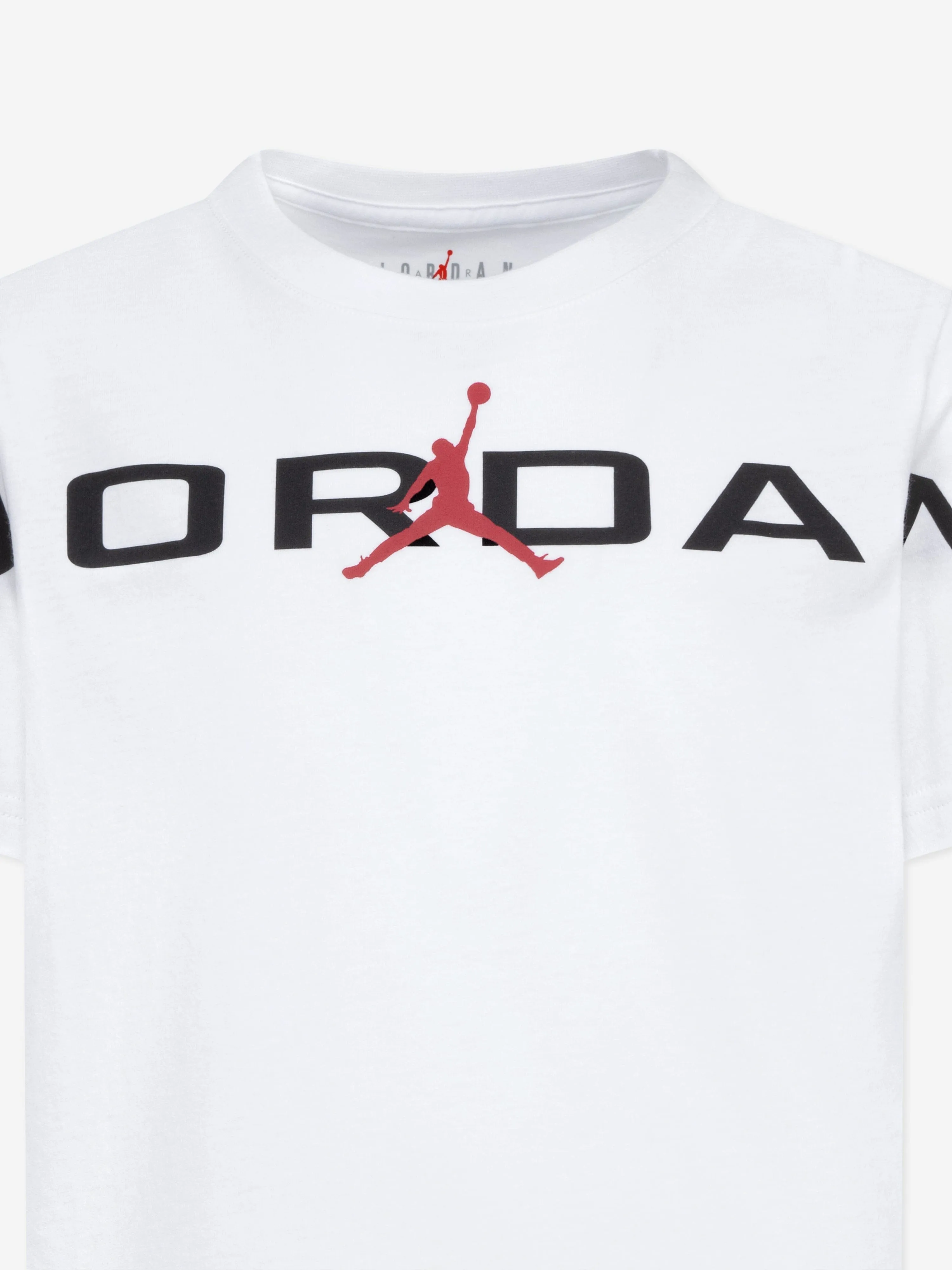 Boys MJ Air Stretch T-Shirt in White