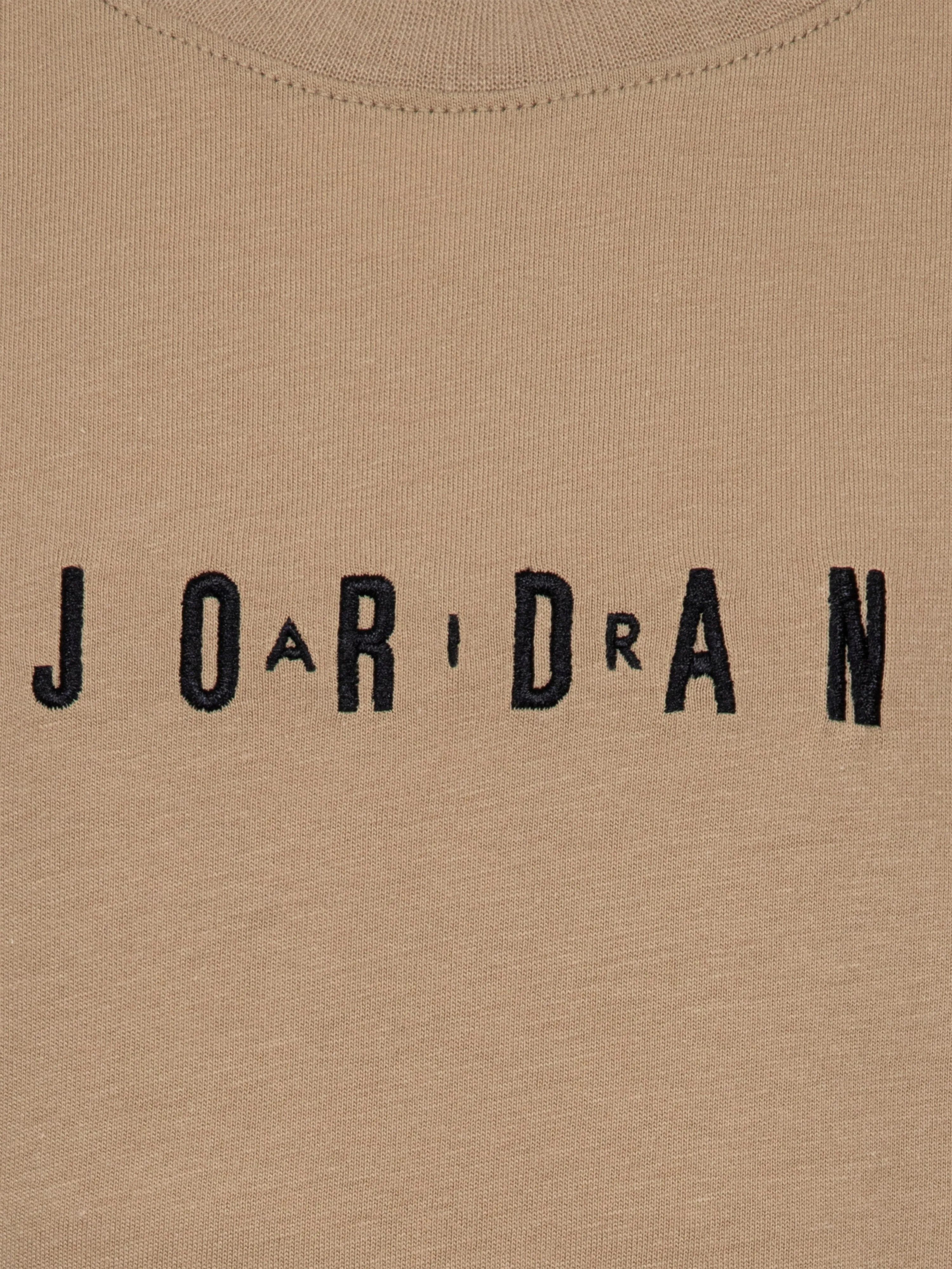 Boys MJ Wordmark T-Shirt in Brown