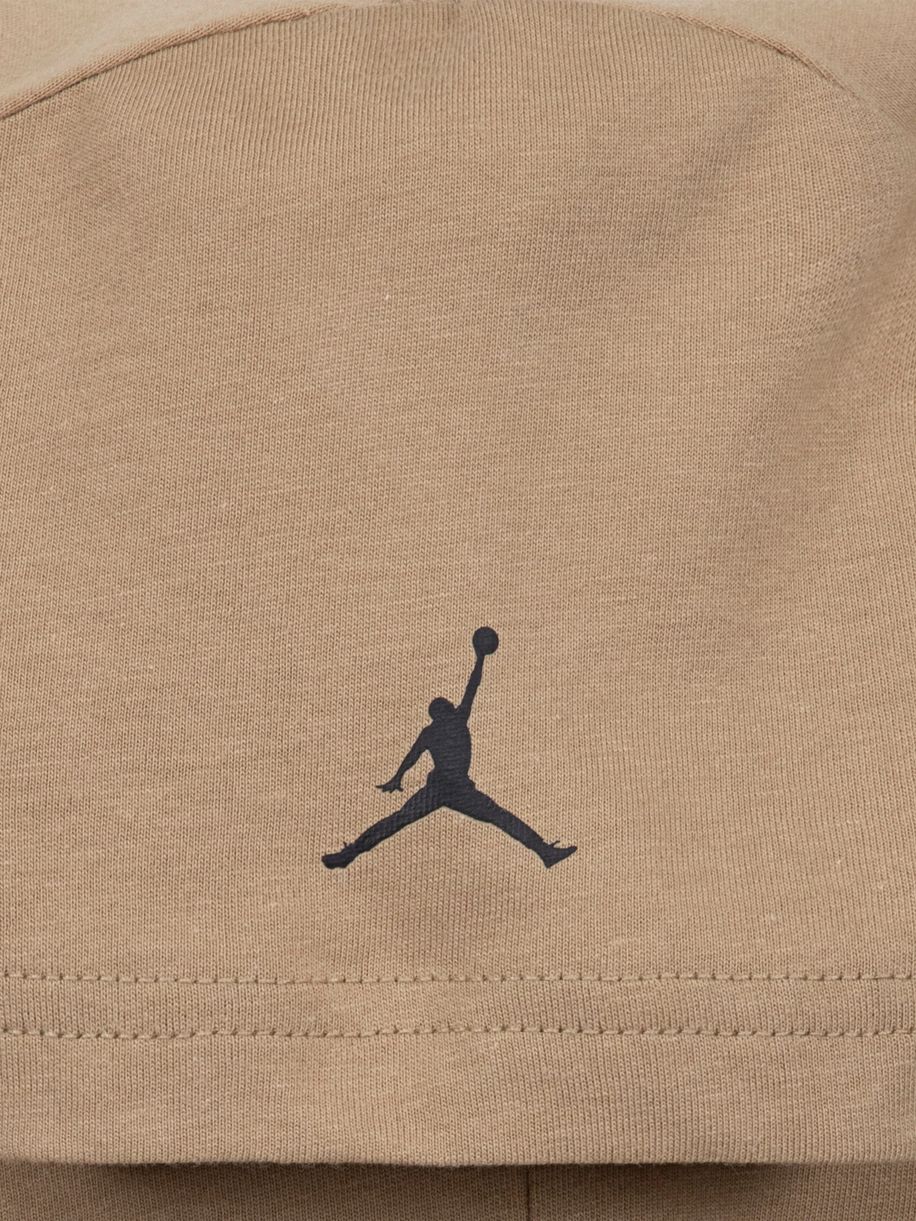 Boys MJ Wordmark T-Shirt in Brown
