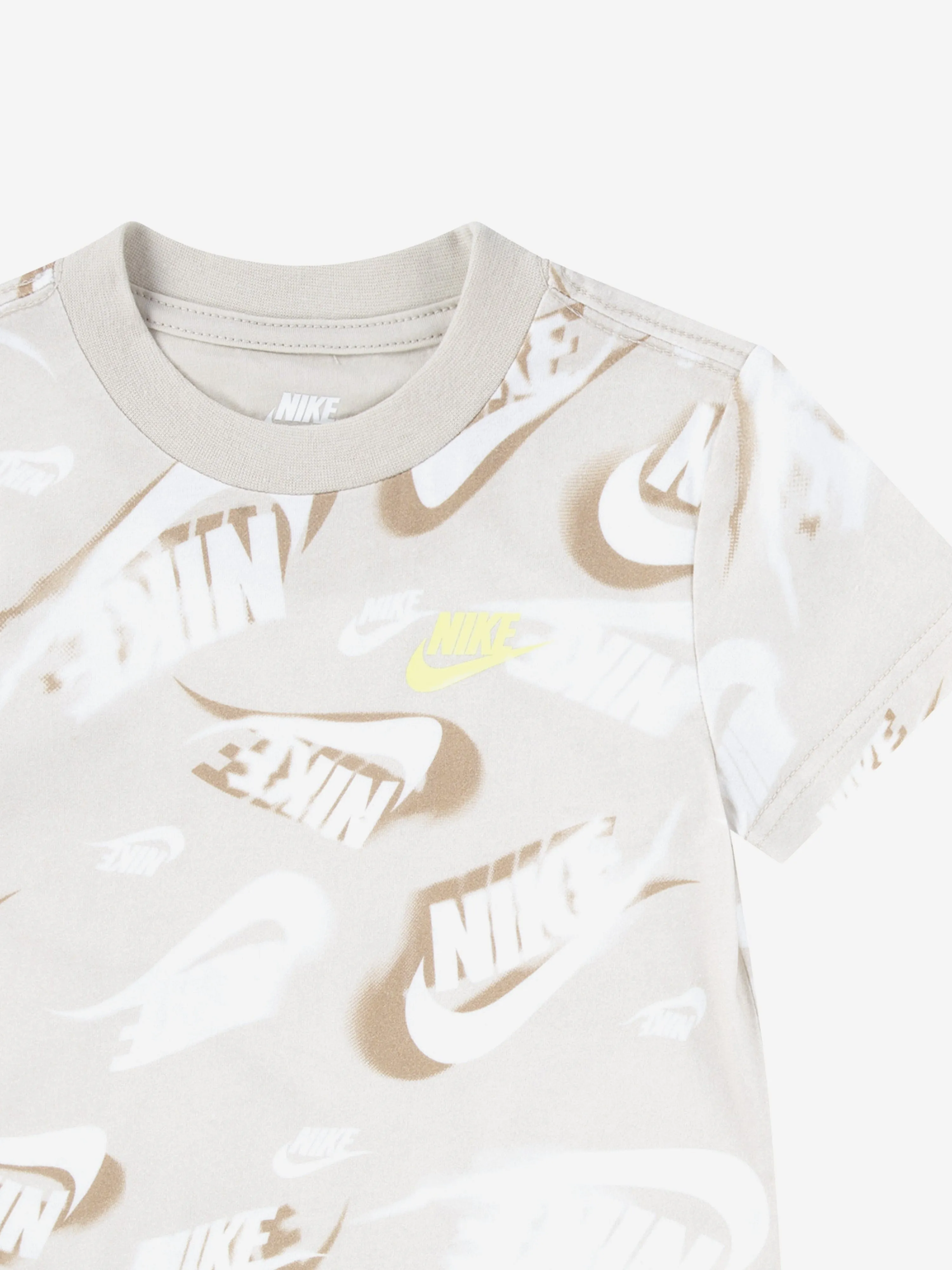 Boys NSW On The Move Short Set in Beige