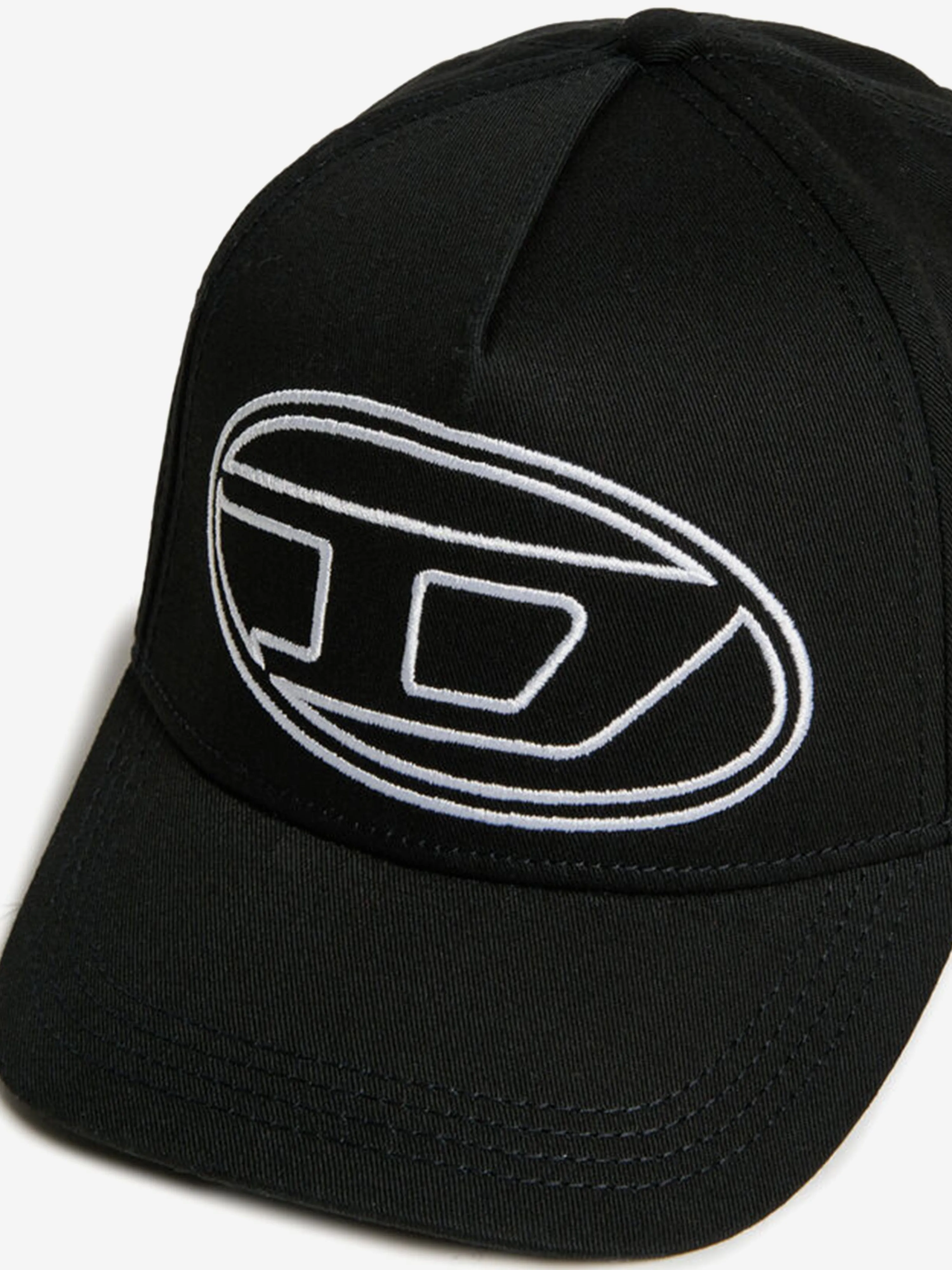 Boys Oval D Logo Cap in Black