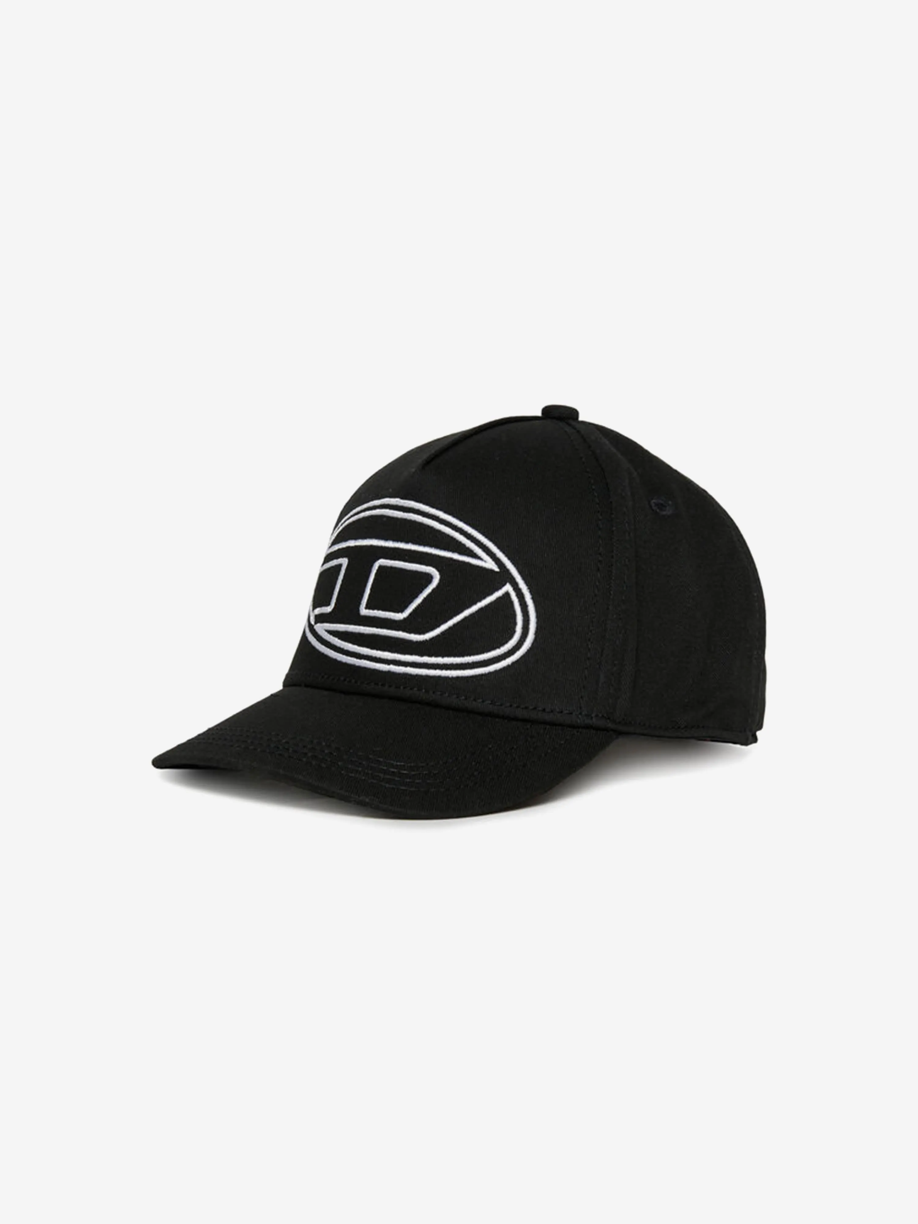 Boys Oval D Logo Cap in Black