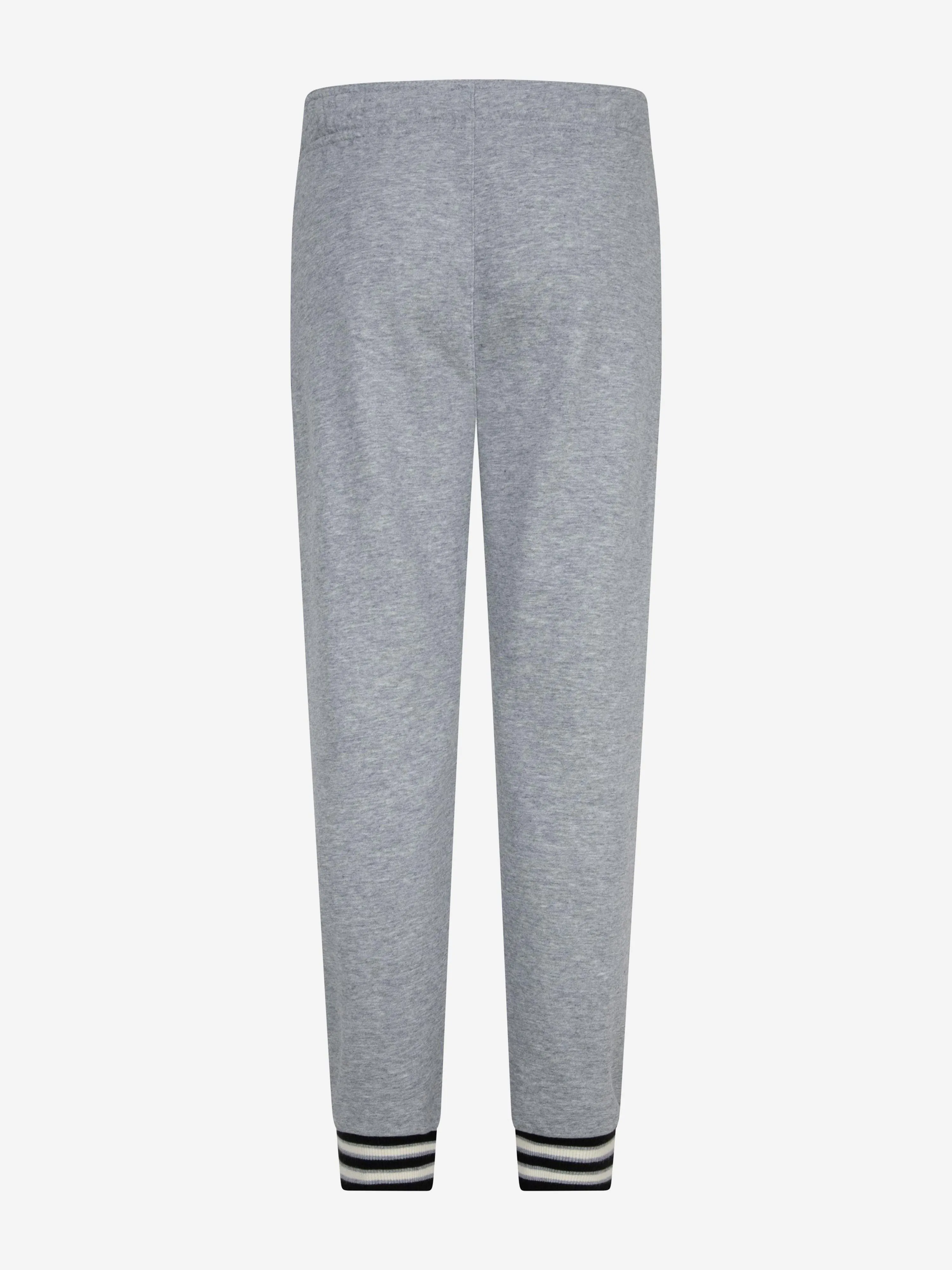 Boys Retro Varsity Joggers in Grey