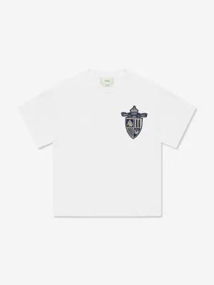 Boys Shield T-Shirt in White