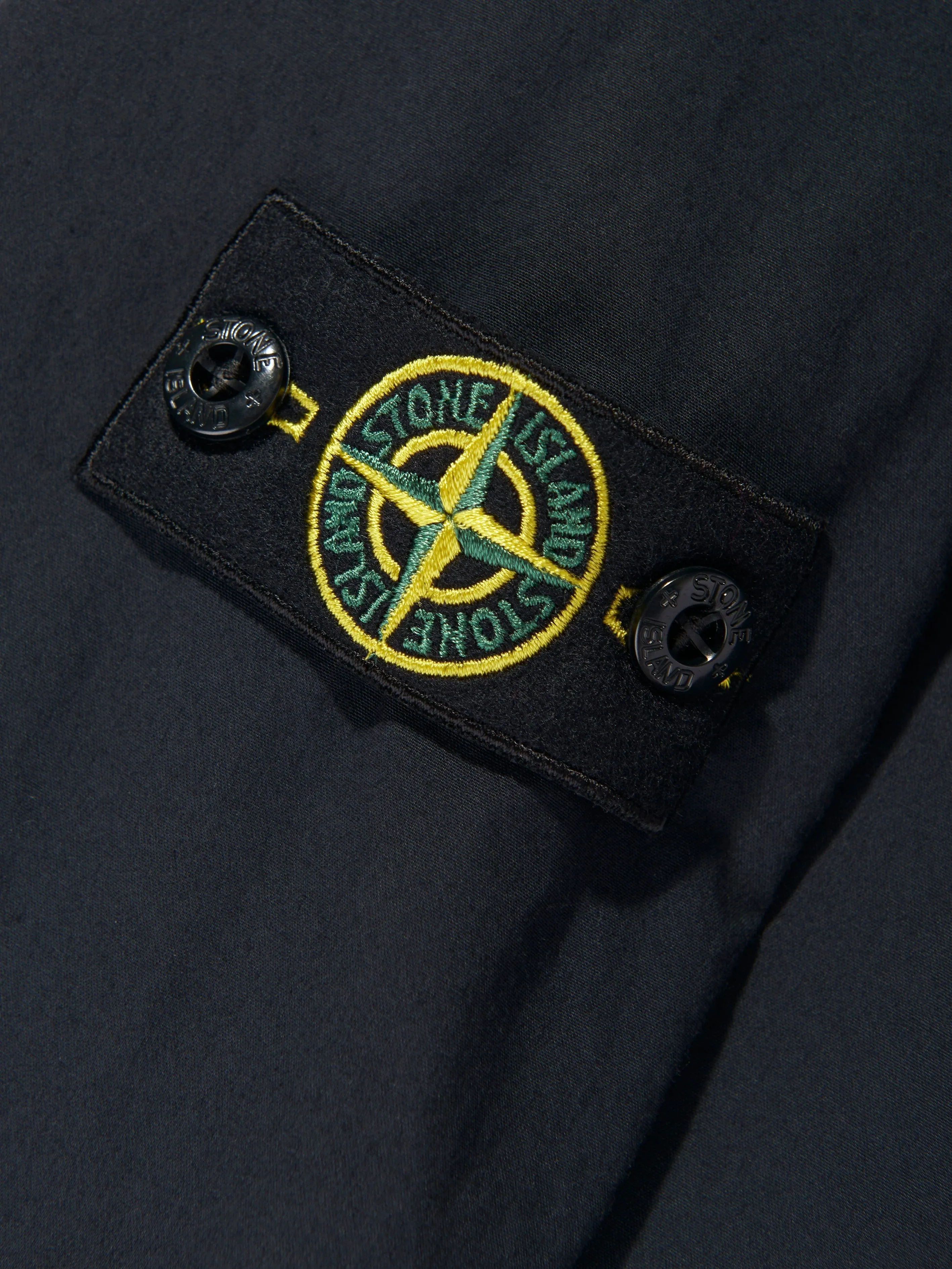 Boys Short Parka Jacket in Navy