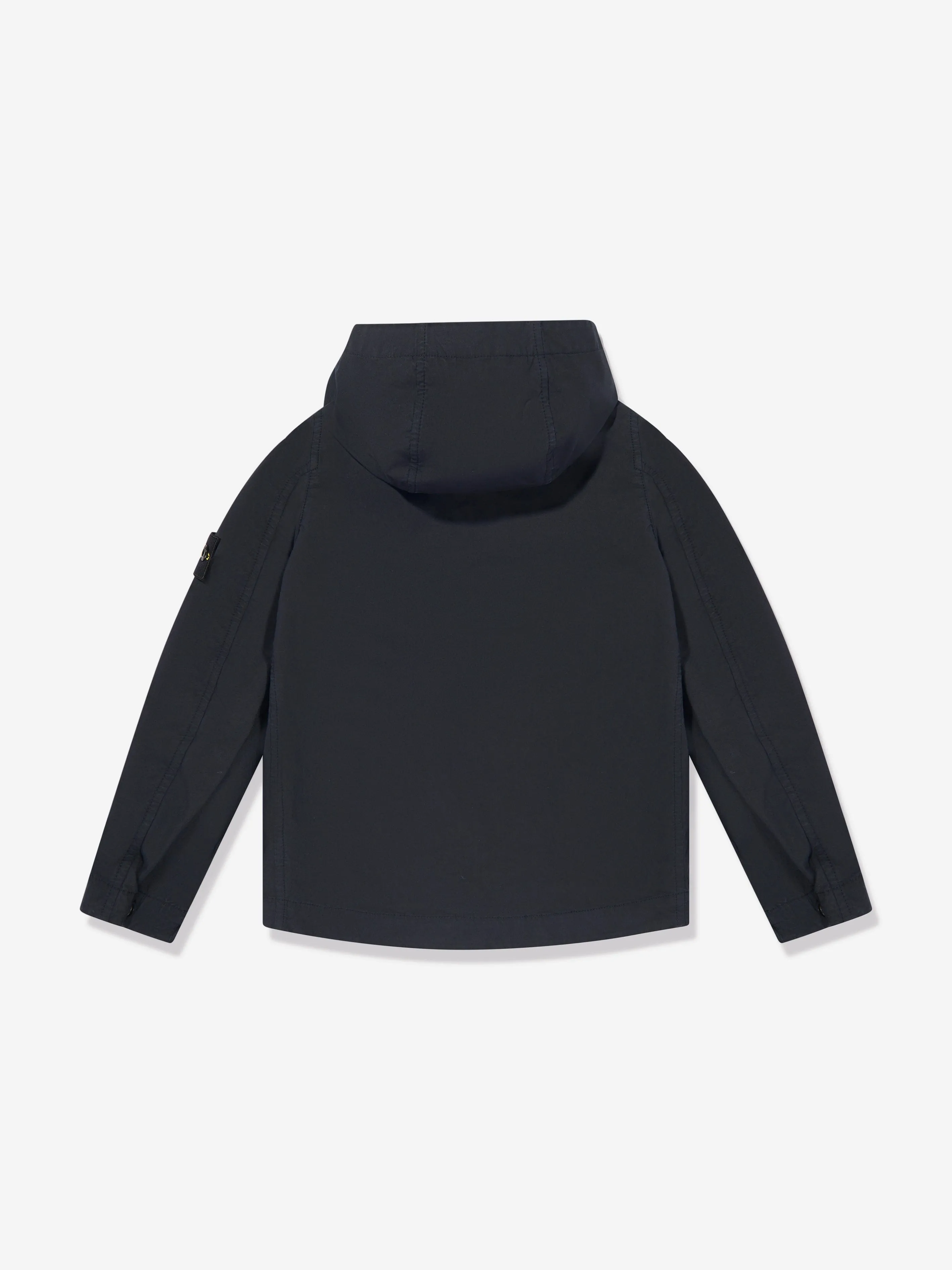 Boys Short Parka Jacket in Navy