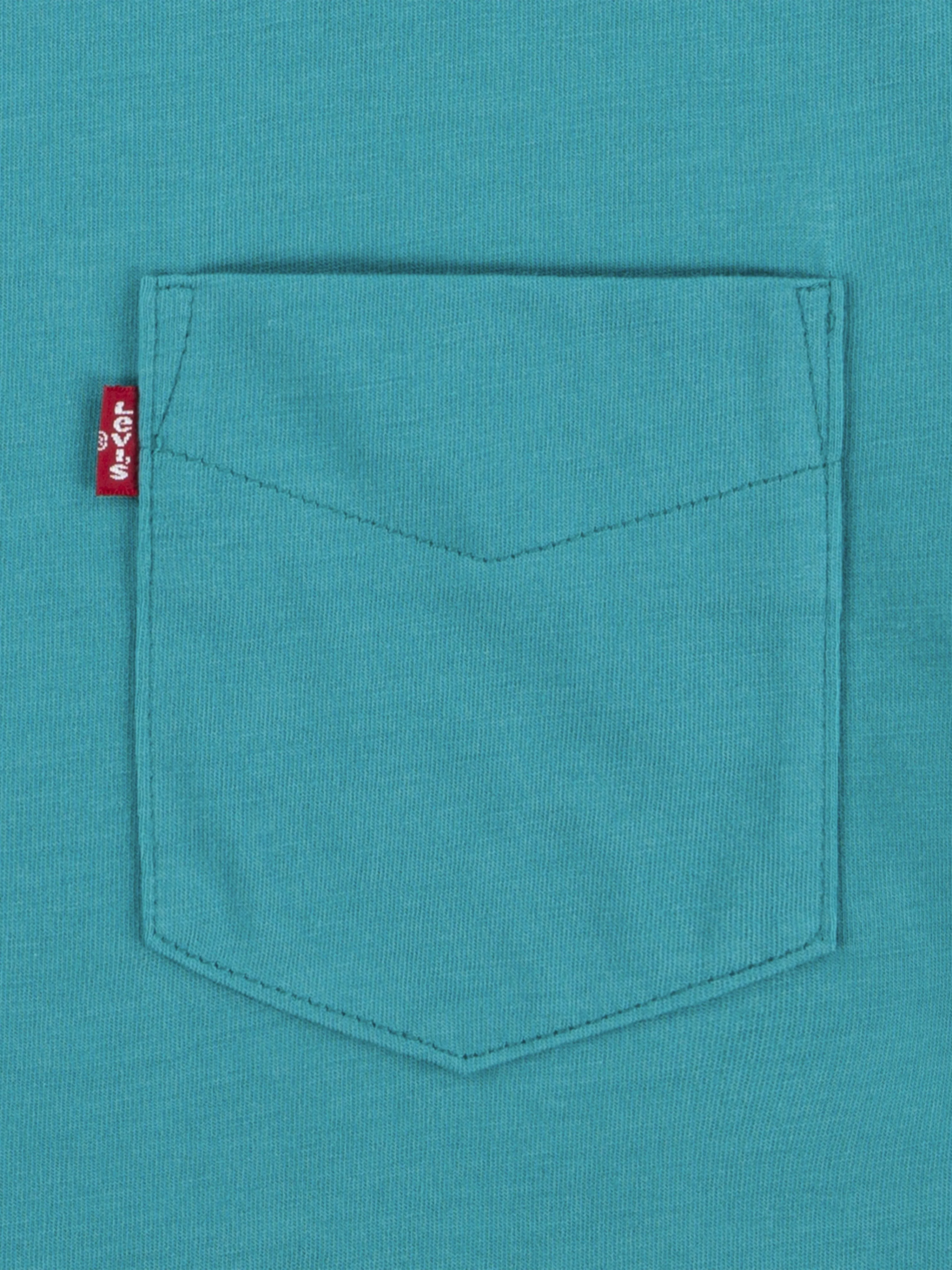 Boys Sunset Pocket T-Shirt in Green