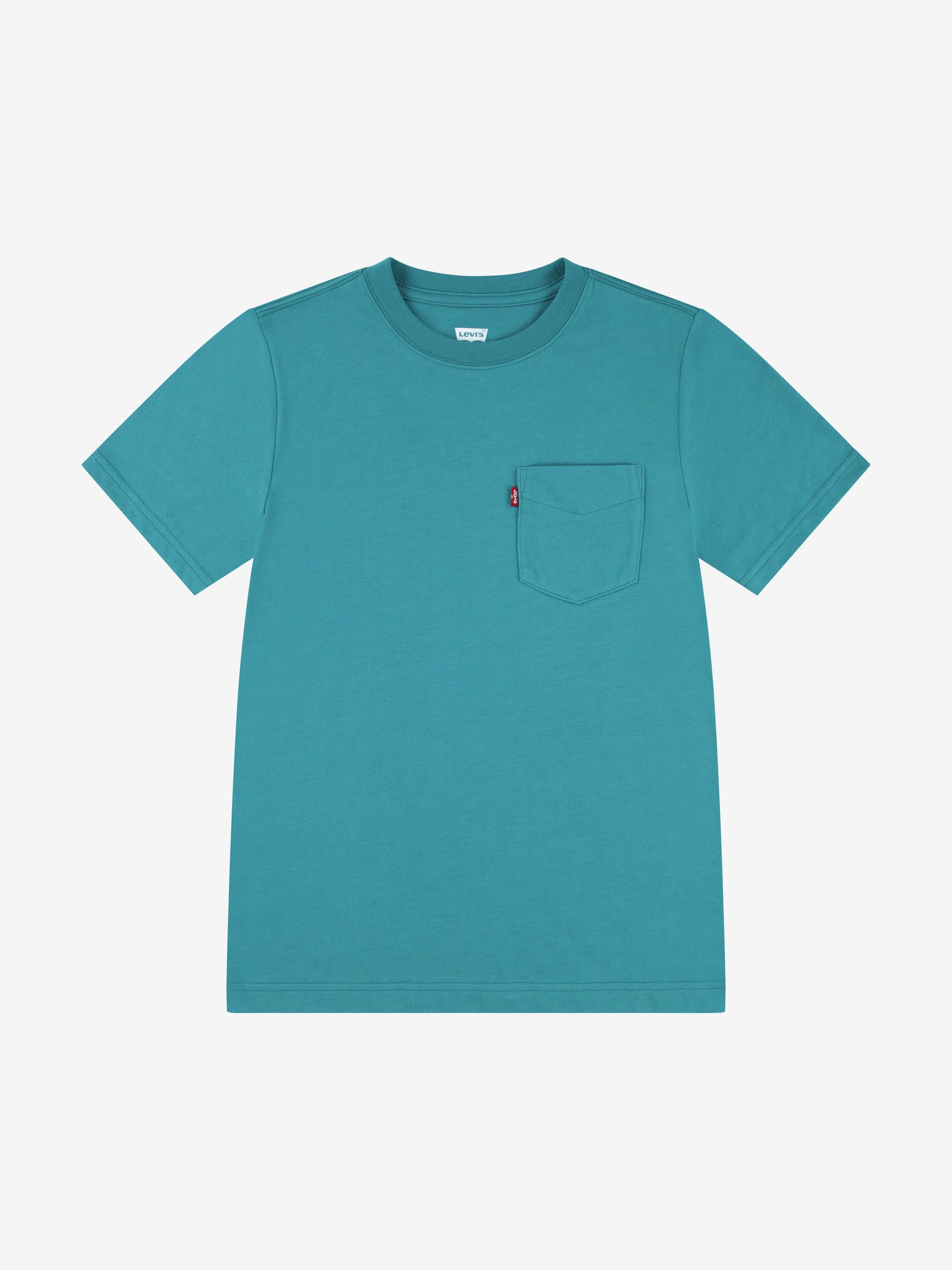 Boys Sunset Pocket T-Shirt in Green