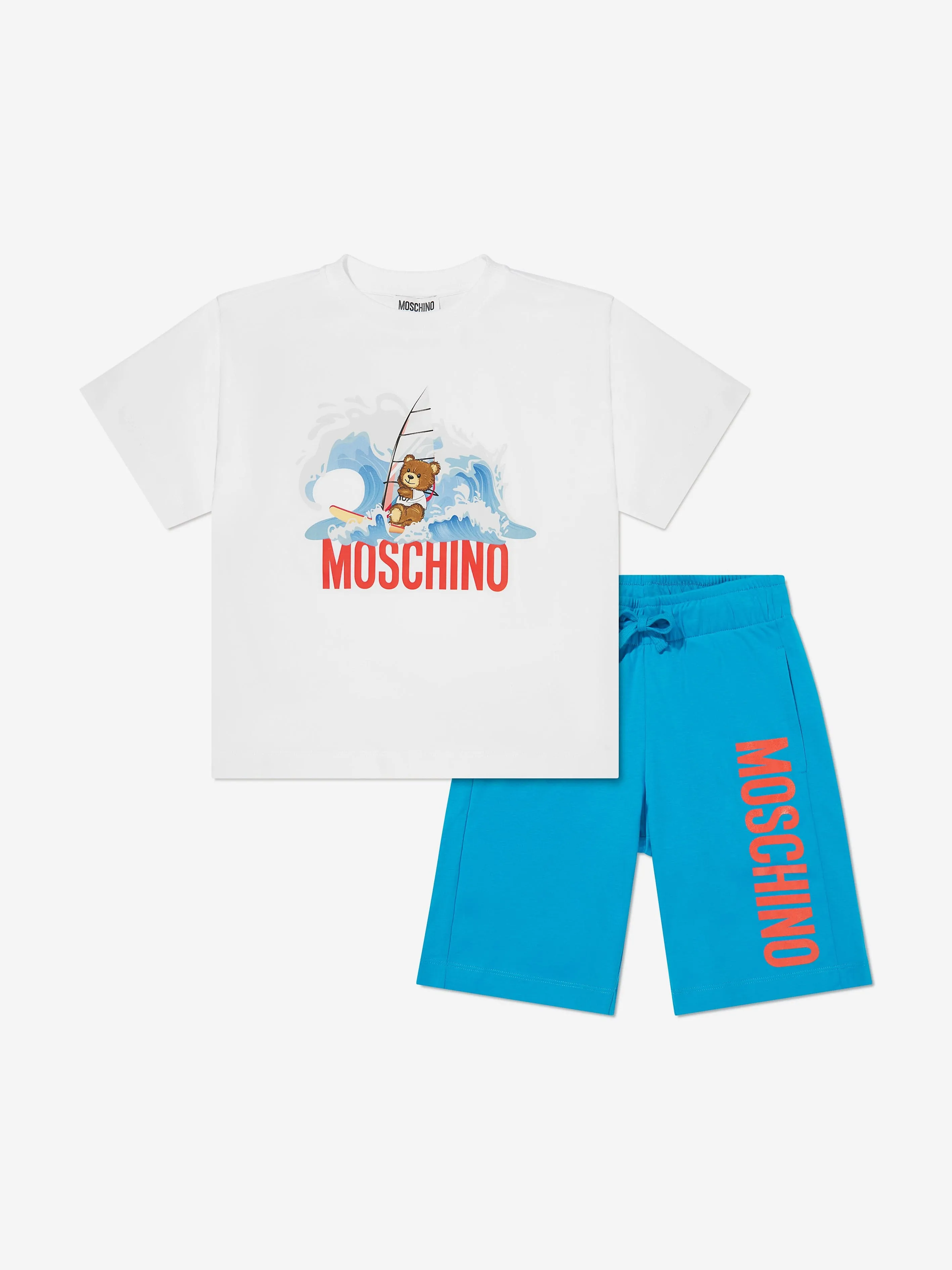 Boys T-Shirt and Shorts Set in Blue