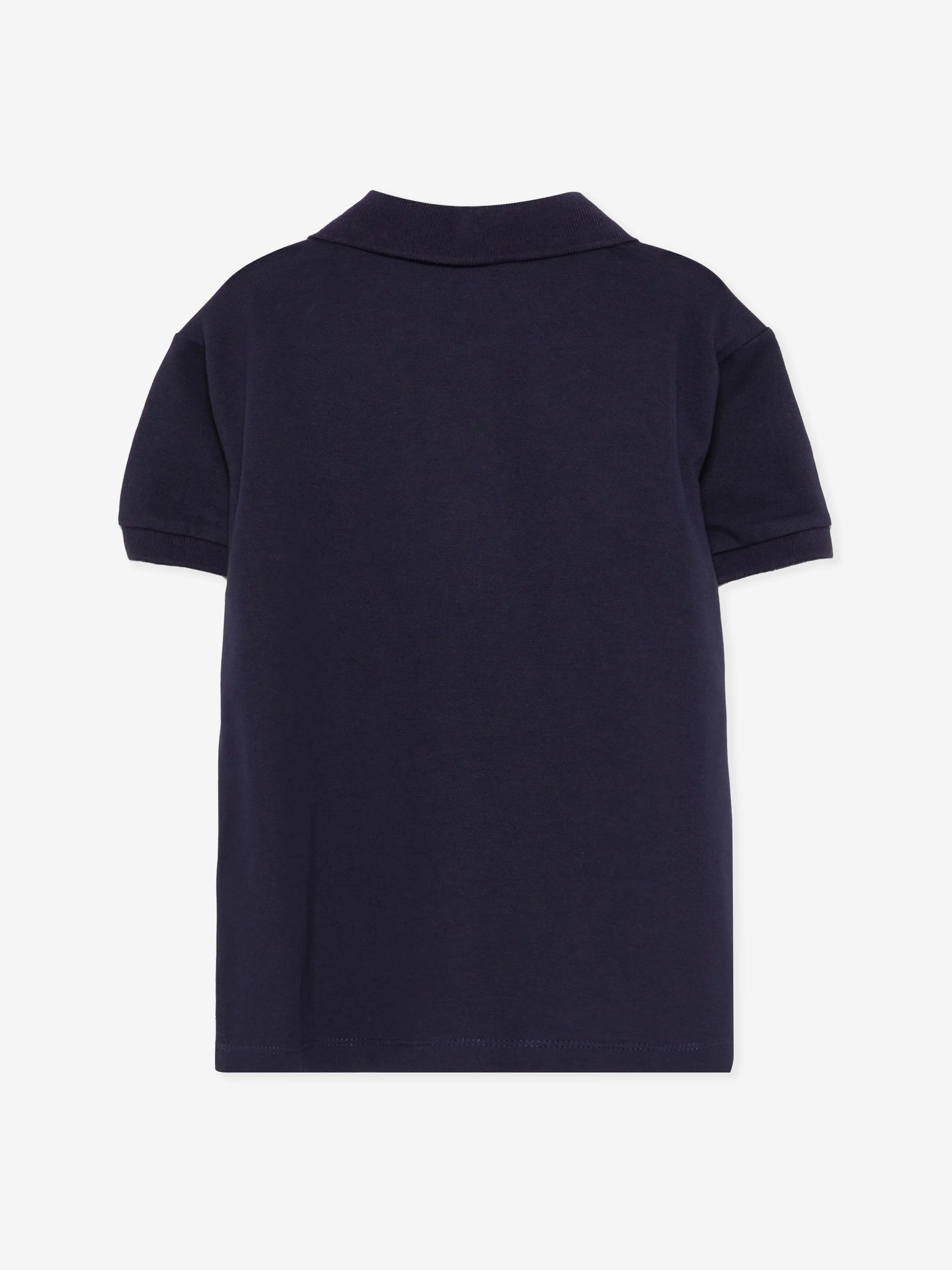 Boys Teddy Bear Polo Shirt in Navy