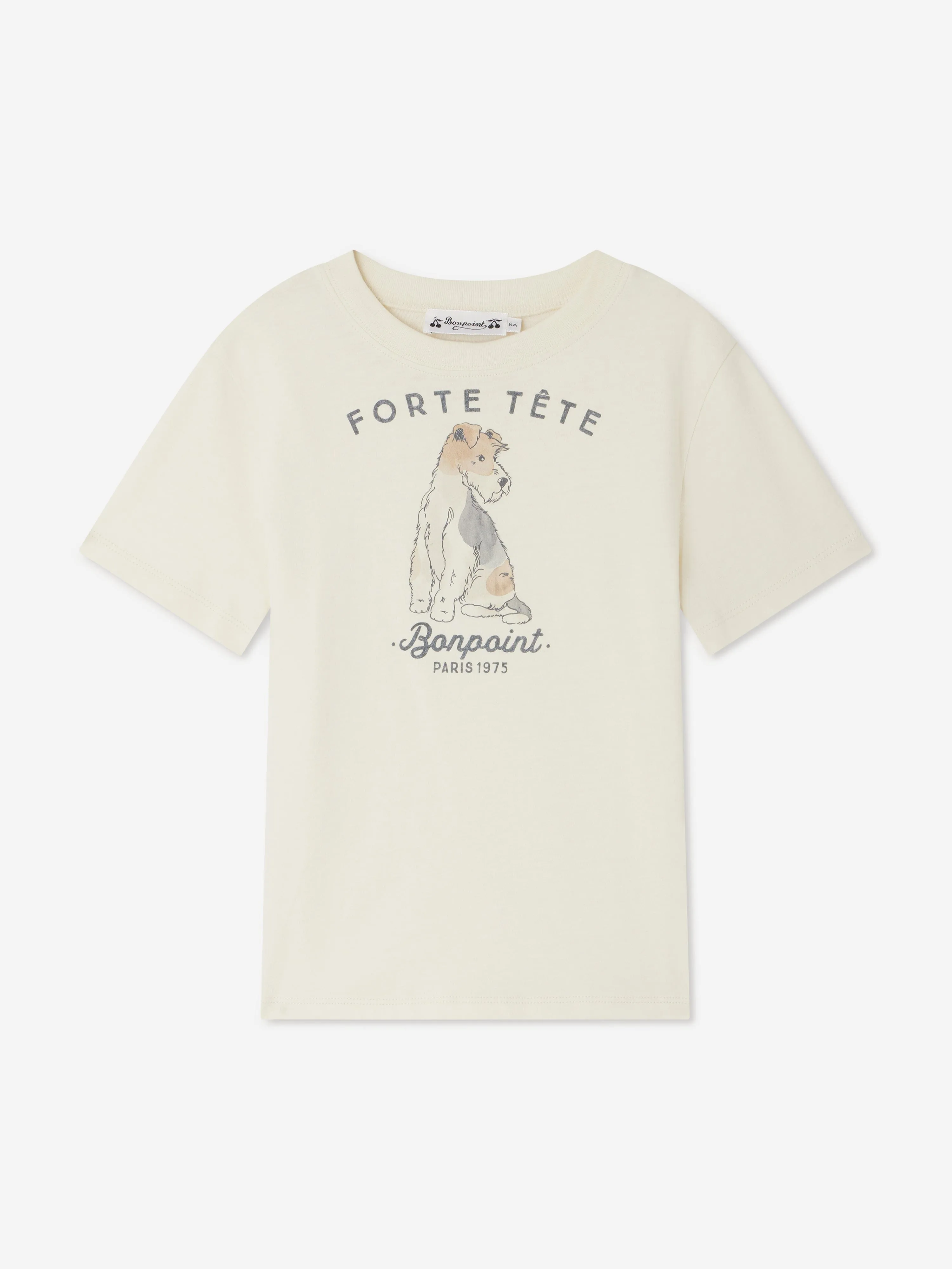 Boys Thibald T-Shirt in Ivory