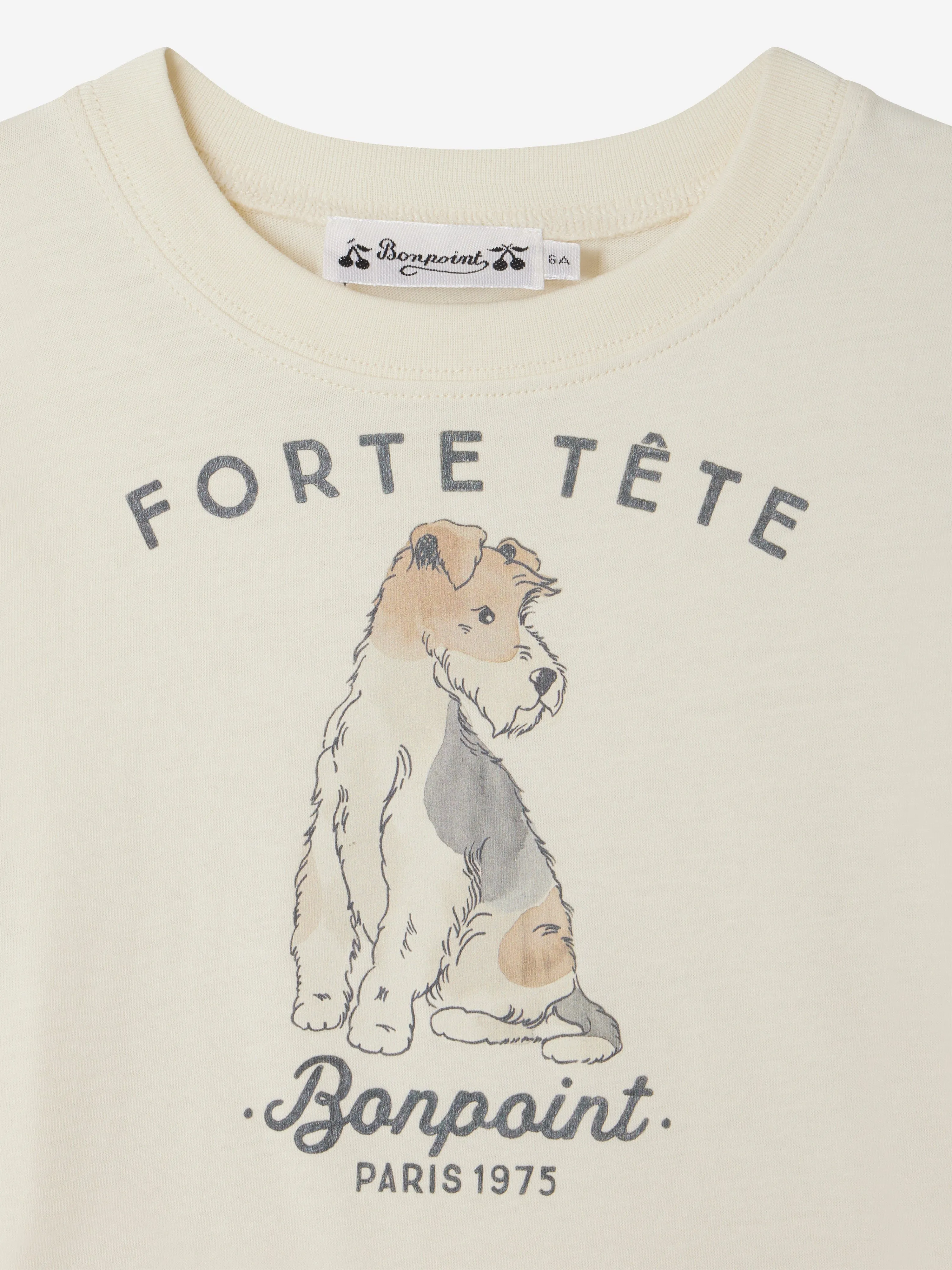 Boys Thibald T-Shirt in Ivory