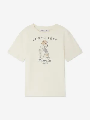 Boys Thibald T-Shirt in Ivory
