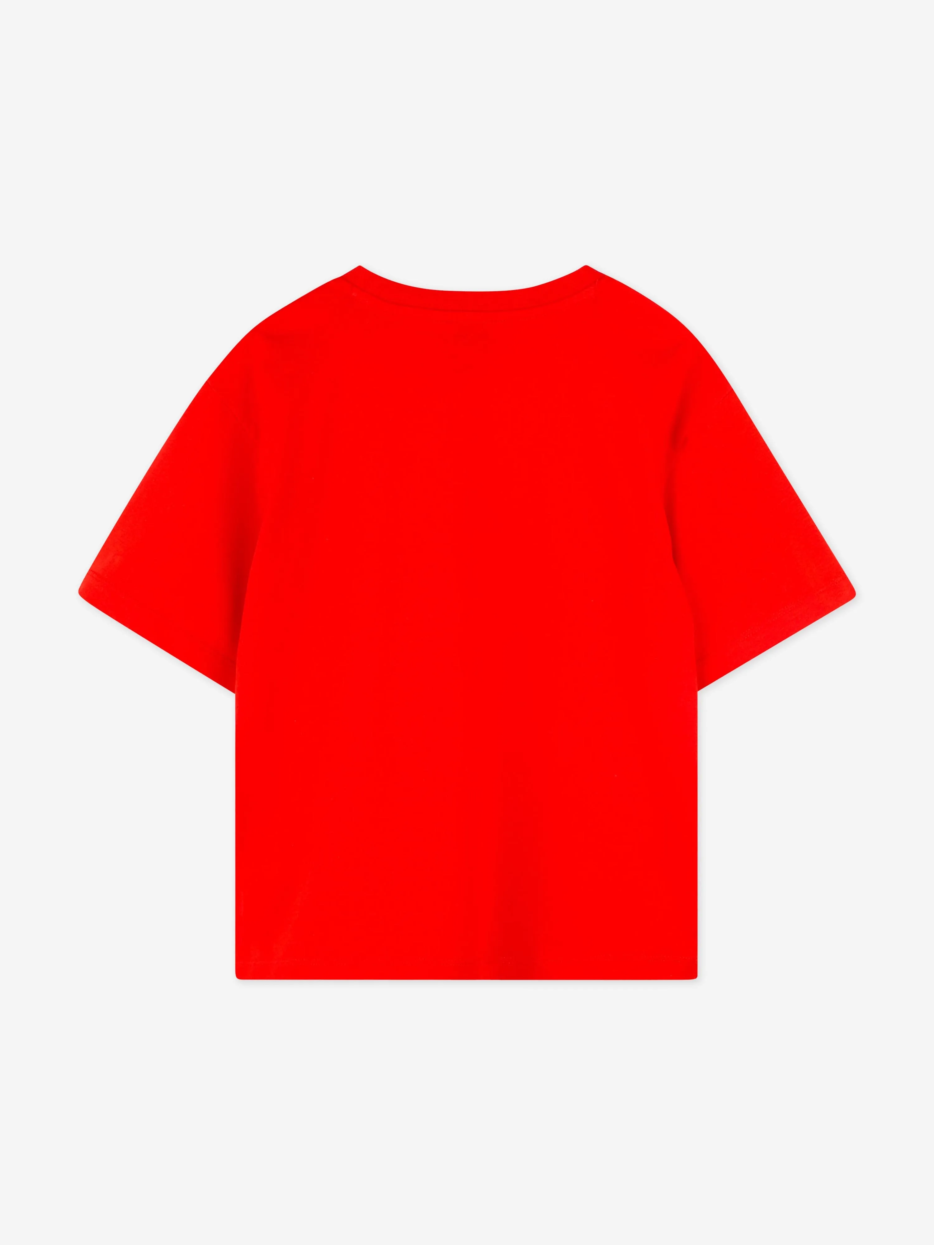 Boys Tiger T-Shirt in Red