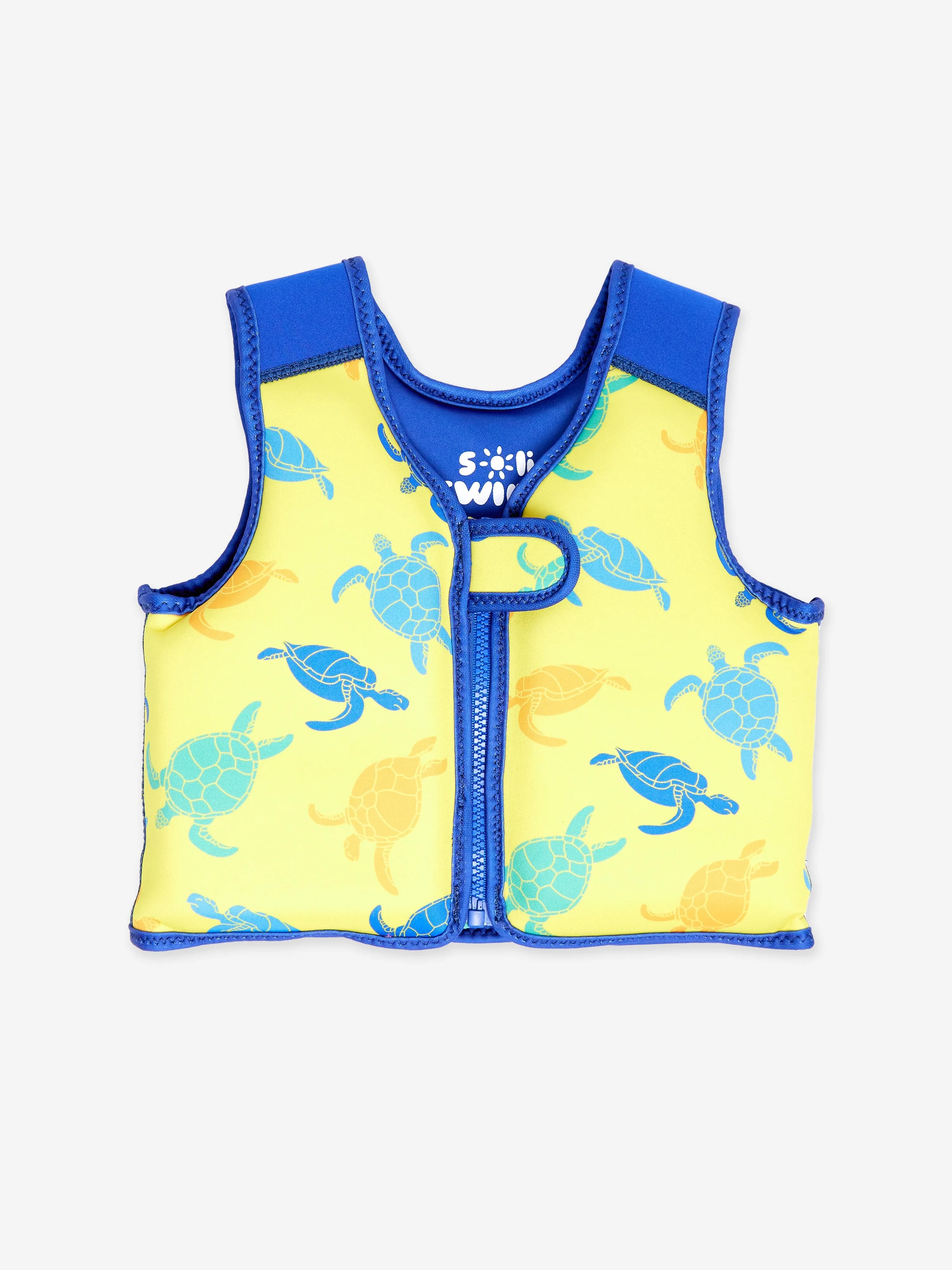 Boys Turtle Float Jacket in Yellow (UPF50 )