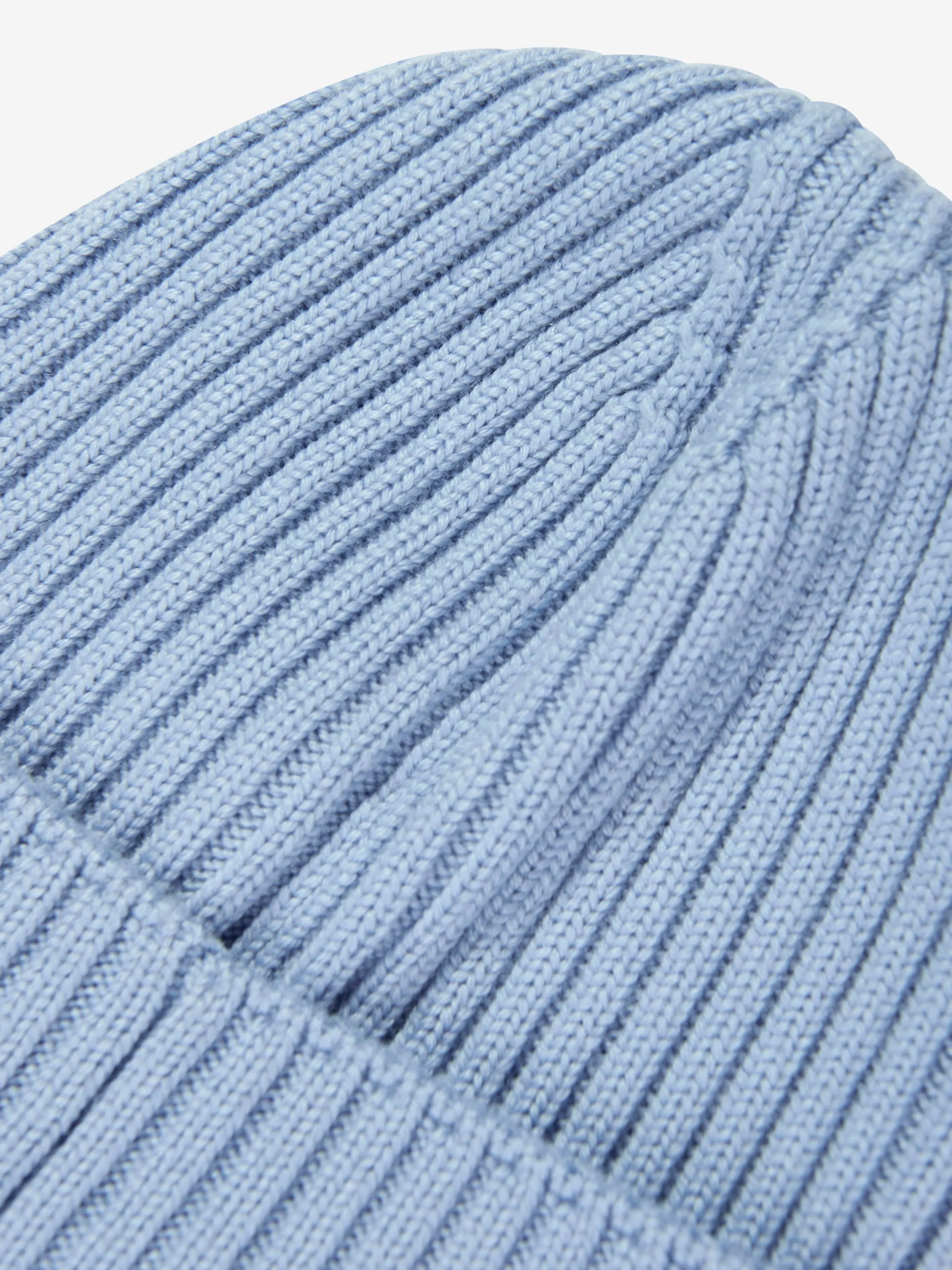 Boys Wool Beanie Hat in Blue