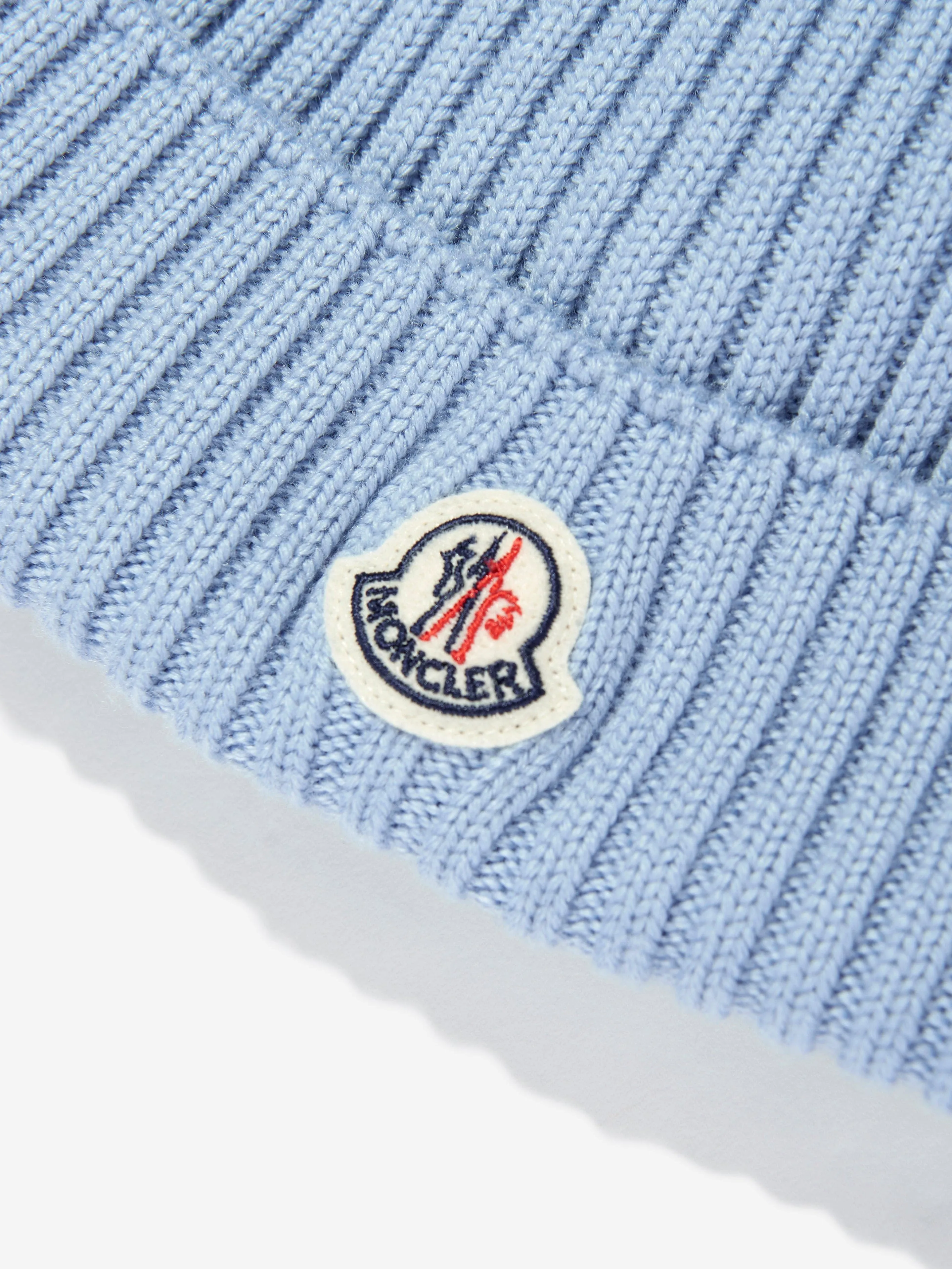 Boys Wool Beanie Hat in Blue