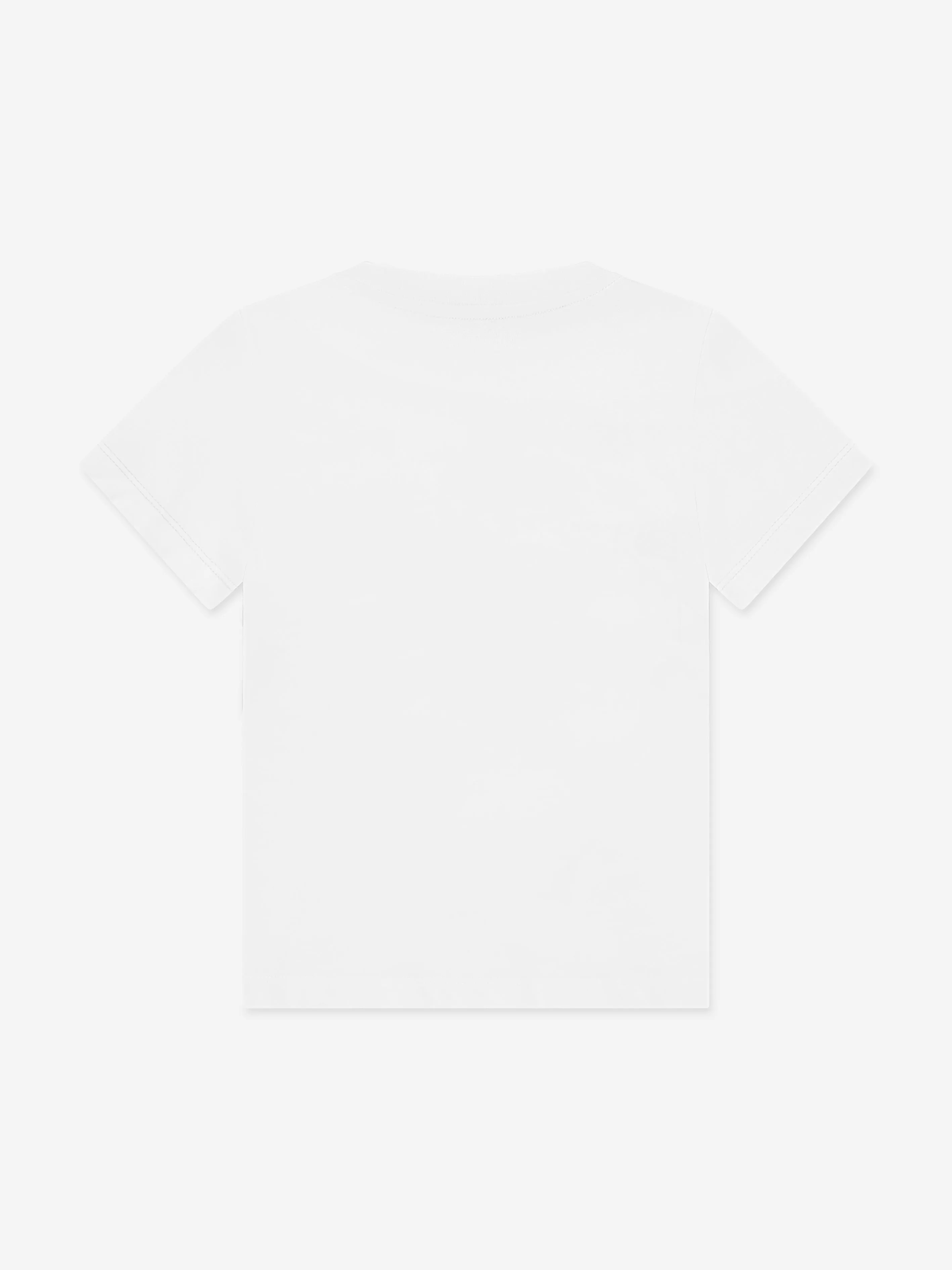 Boys Zigzag Print T-Shirt in White