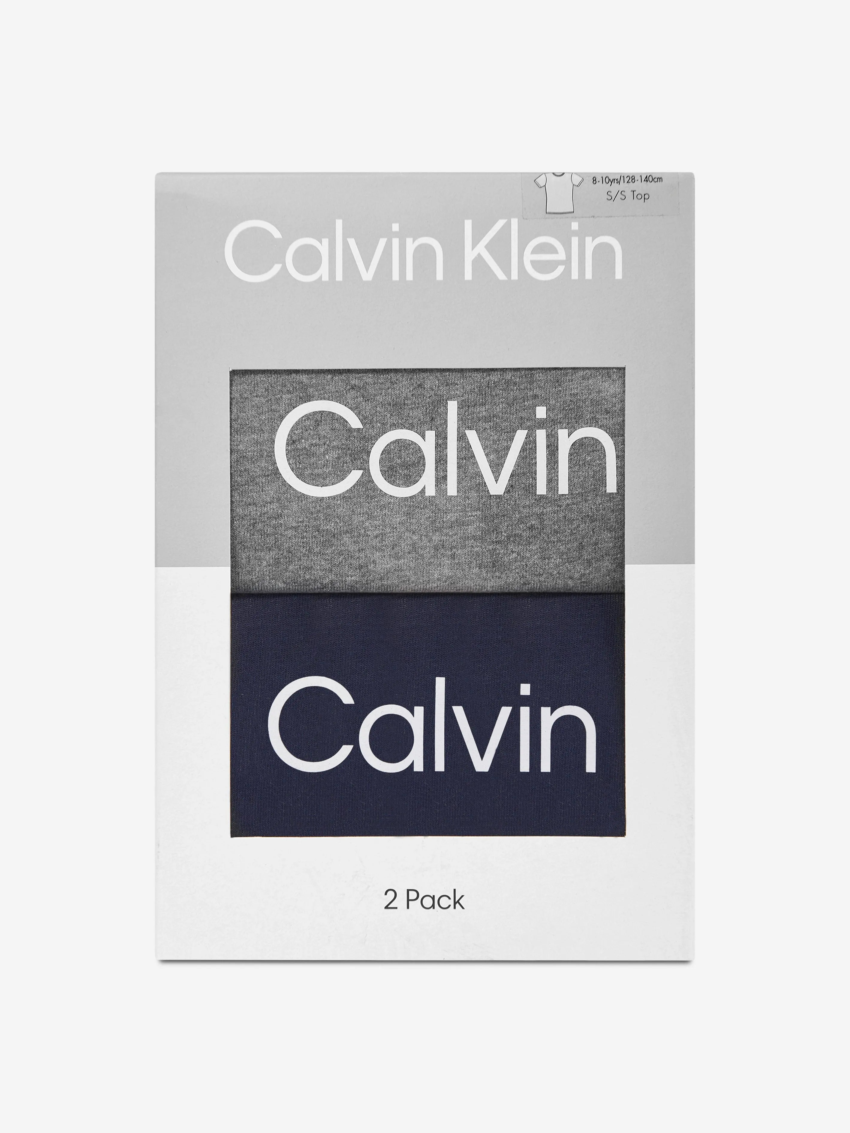 Calvin Klein Boys 2 Pack T-Shirt Set in Multicolour