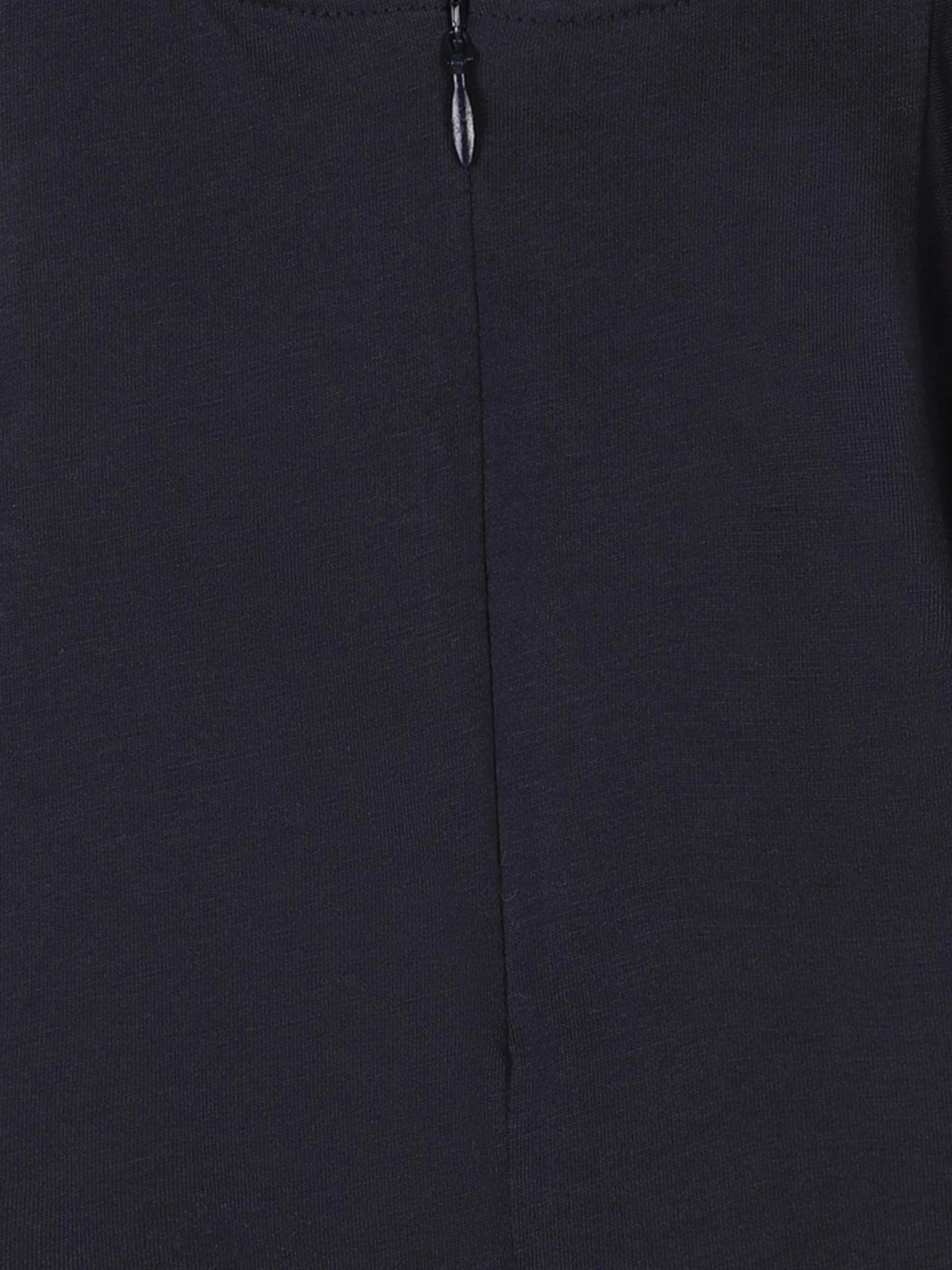 Chlo Baby Girls Paris Logo Jersey Dress in Navy