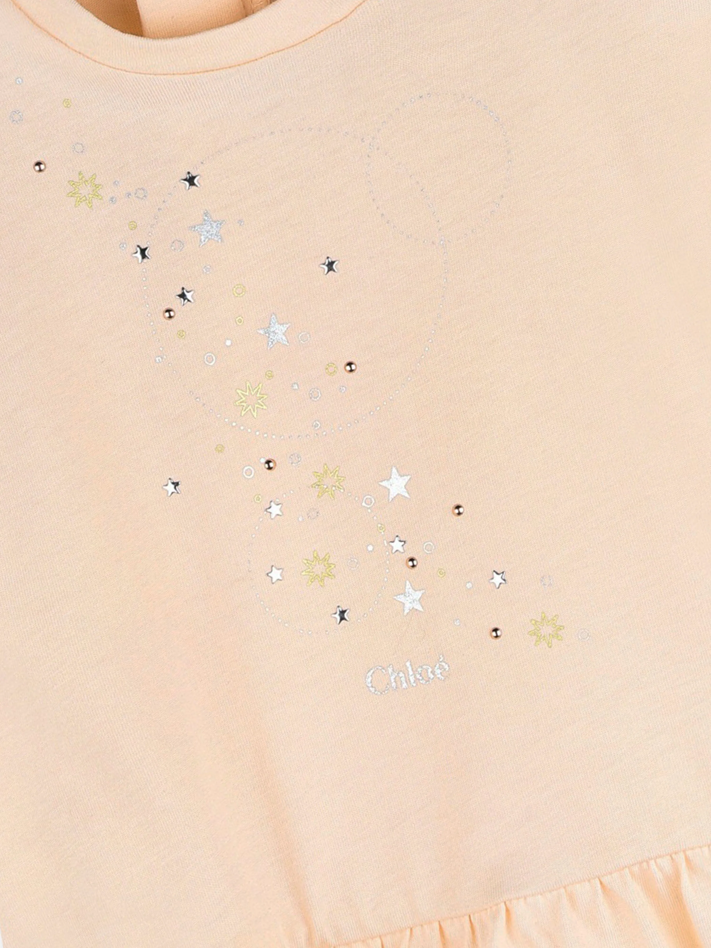 Chlo Baby Girls T-Shirt Dress in Pink