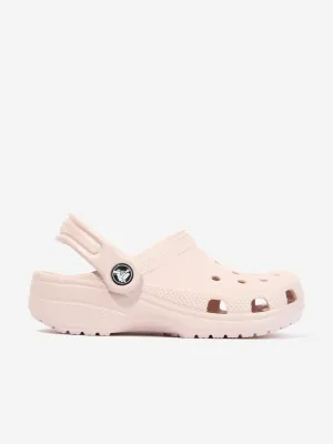 Crocs Girls Classic Clog in Pink