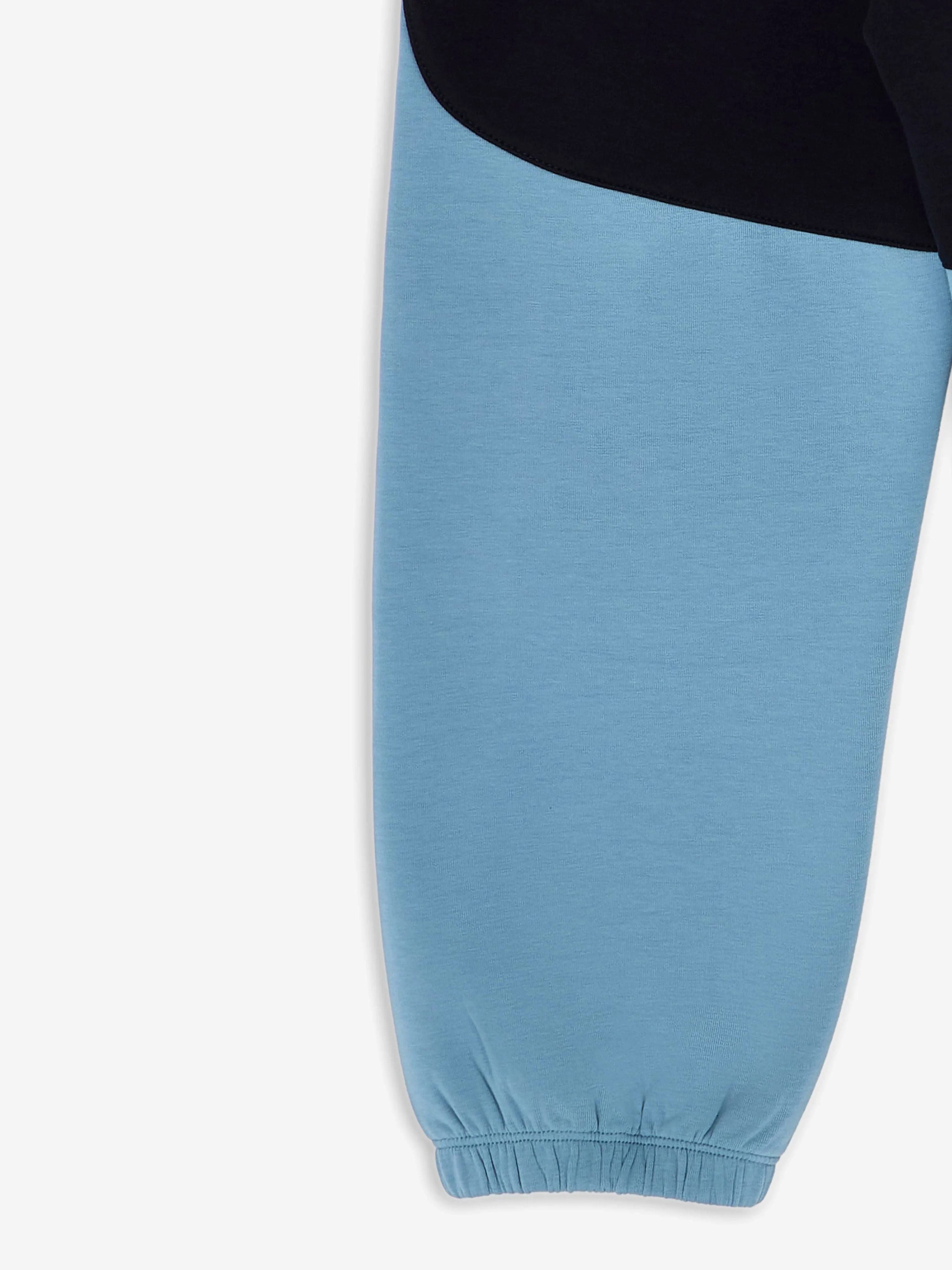 Emporio Armani Boys Colourblock Joggers in Blue