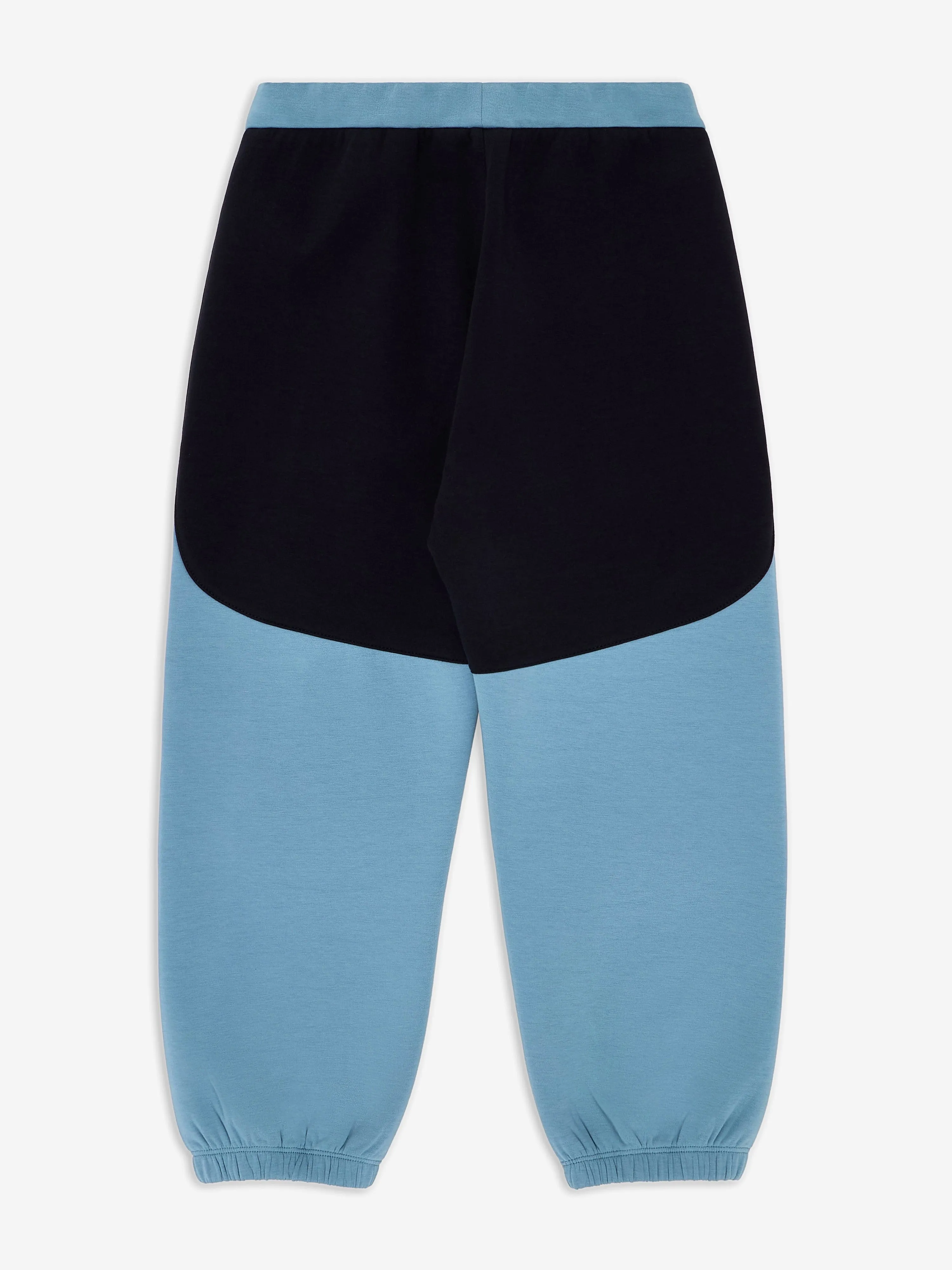 Emporio Armani Boys Colourblock Joggers in Blue