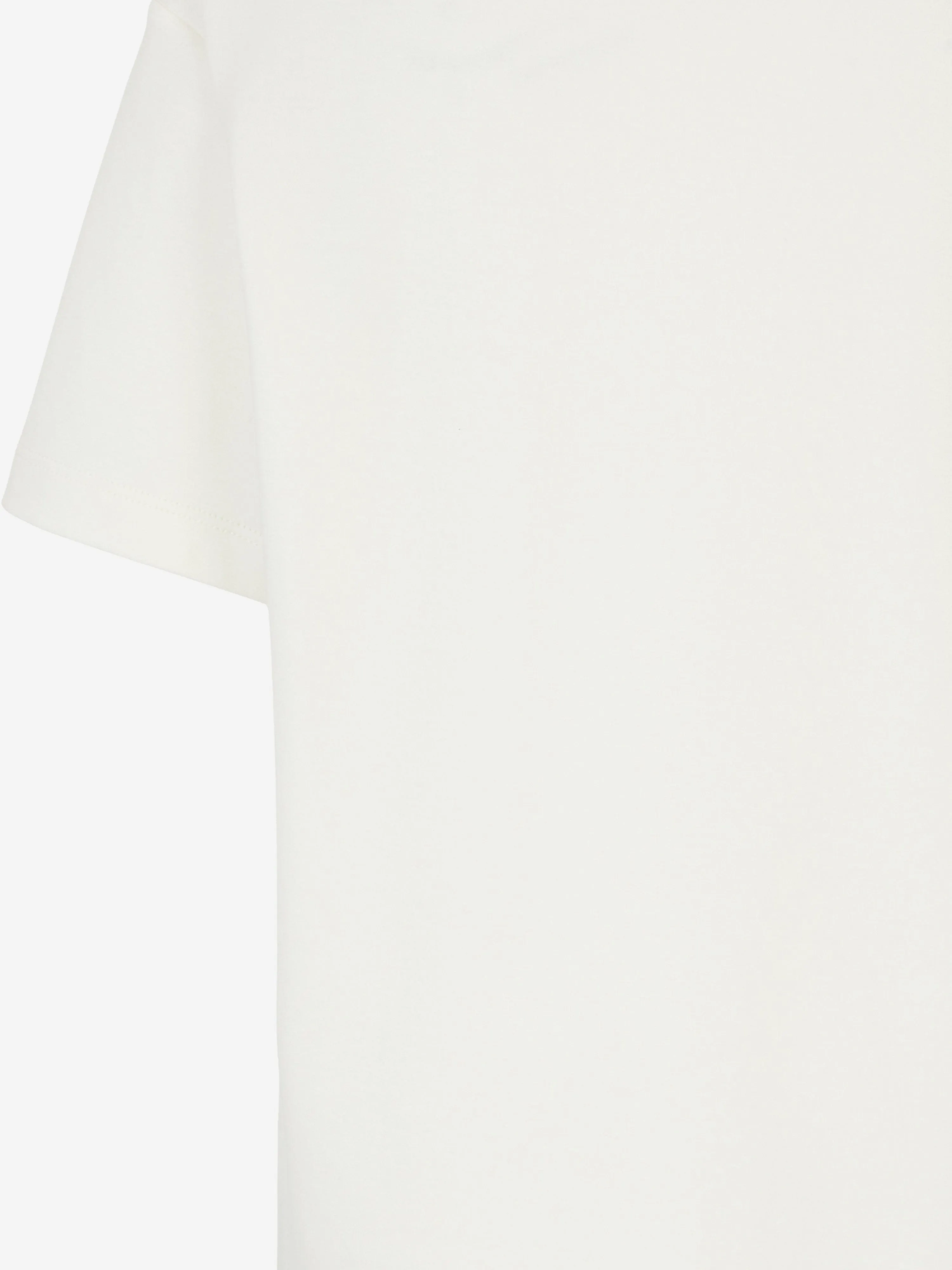 Emporio Armani Boys Logo T-Shirt in Ivory
