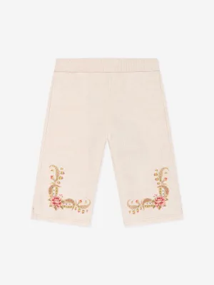 Etro Baby Girls Joggers in Beige