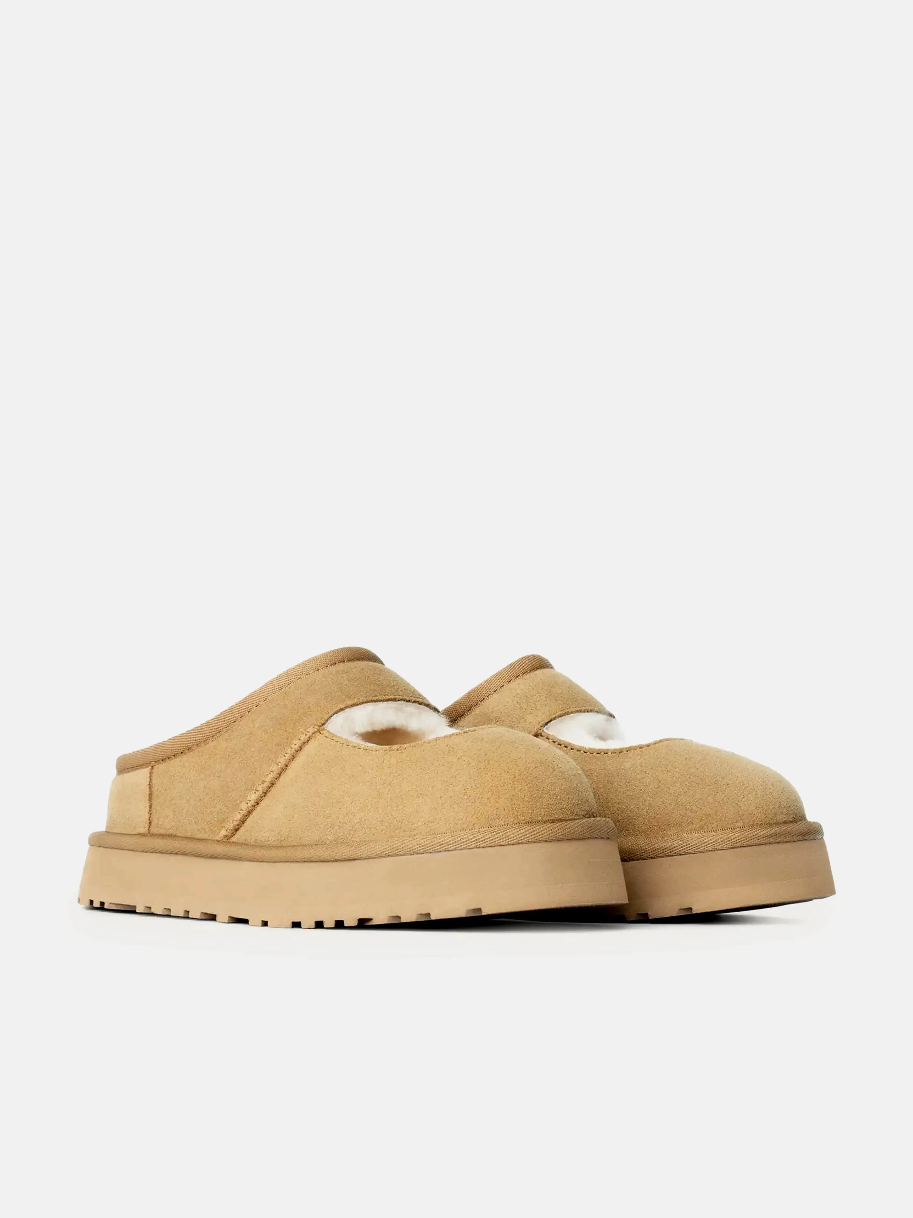 Girls Bea Mary Jane in Beige