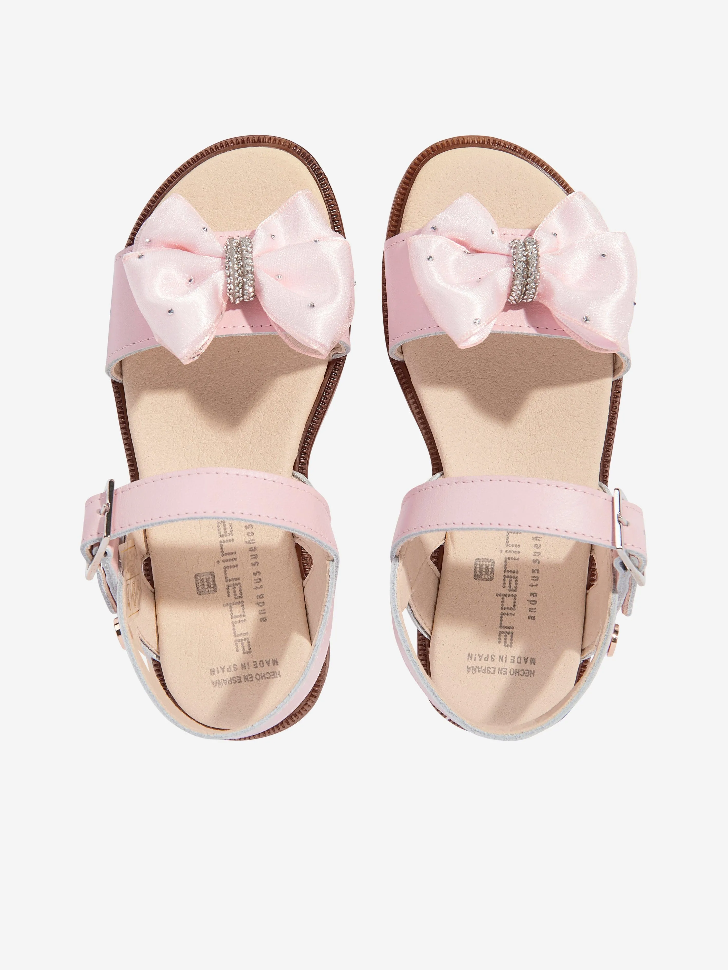 Girls Bow Sandals in Pink