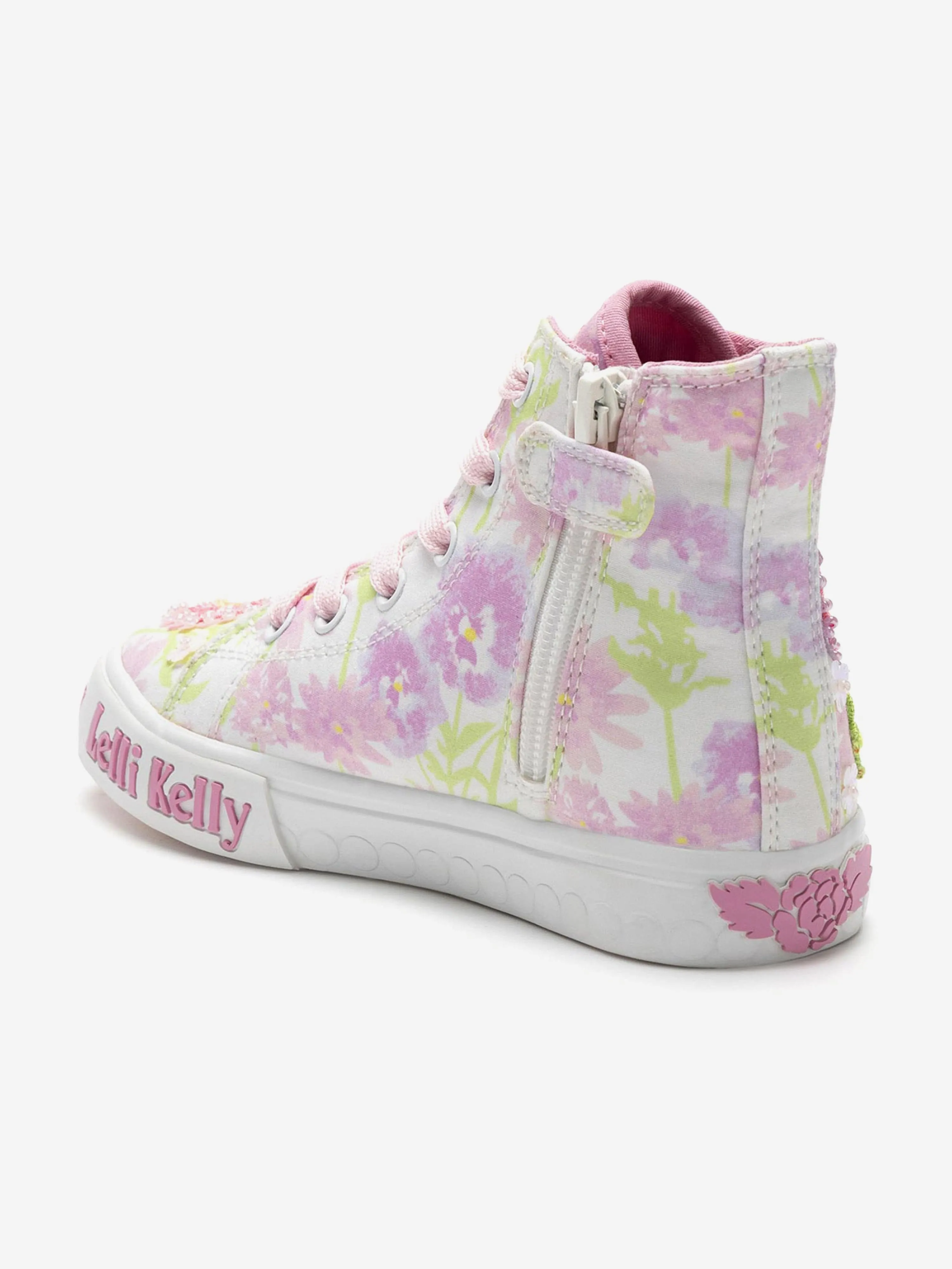 Girls Eloise Mid Baseball Boots in White