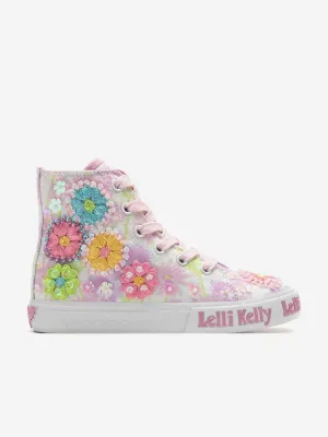 Girls Eloise Mid Baseball Boots in White
