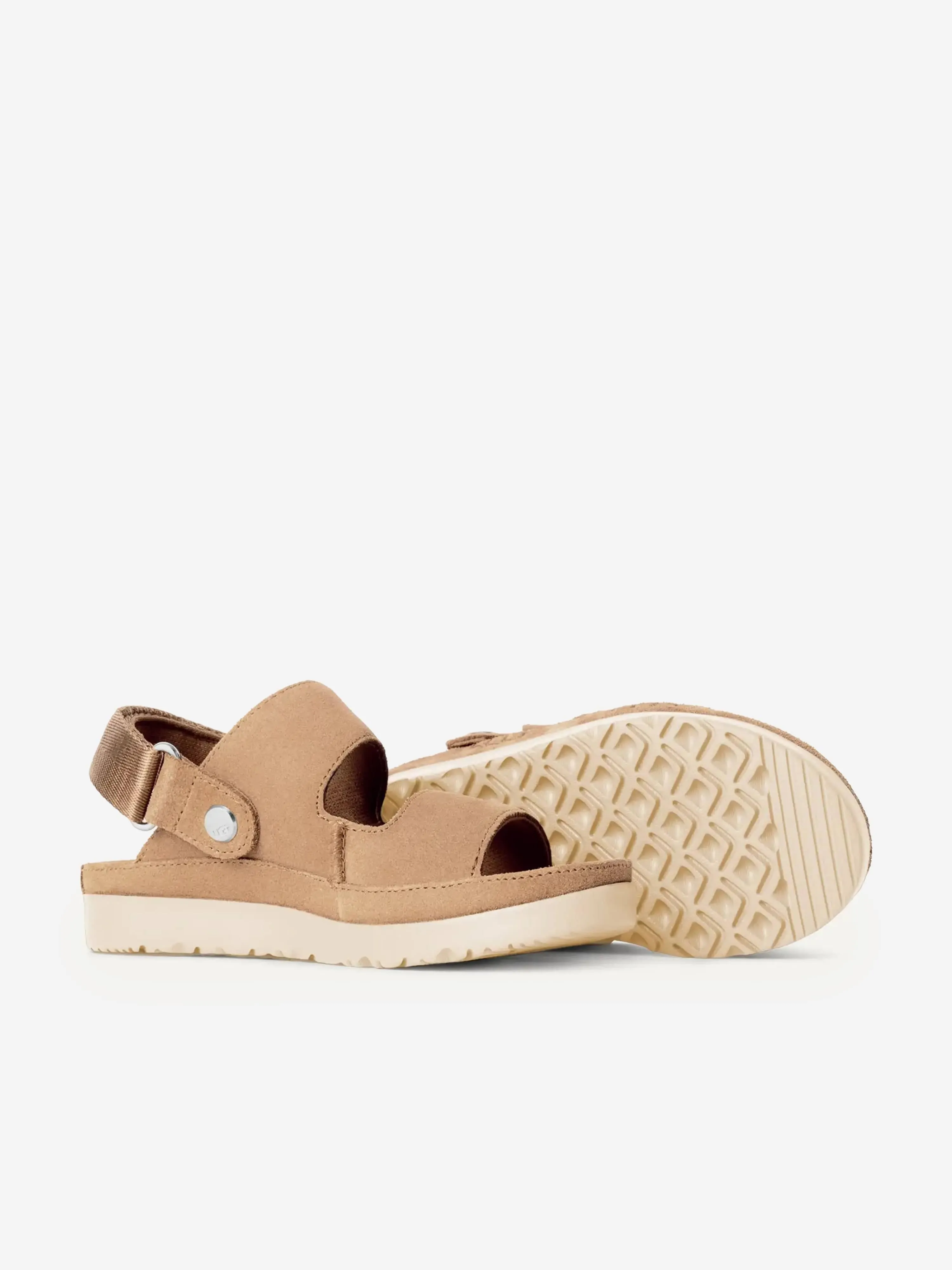 Girls Goldenstar Glide Sandals in Beige