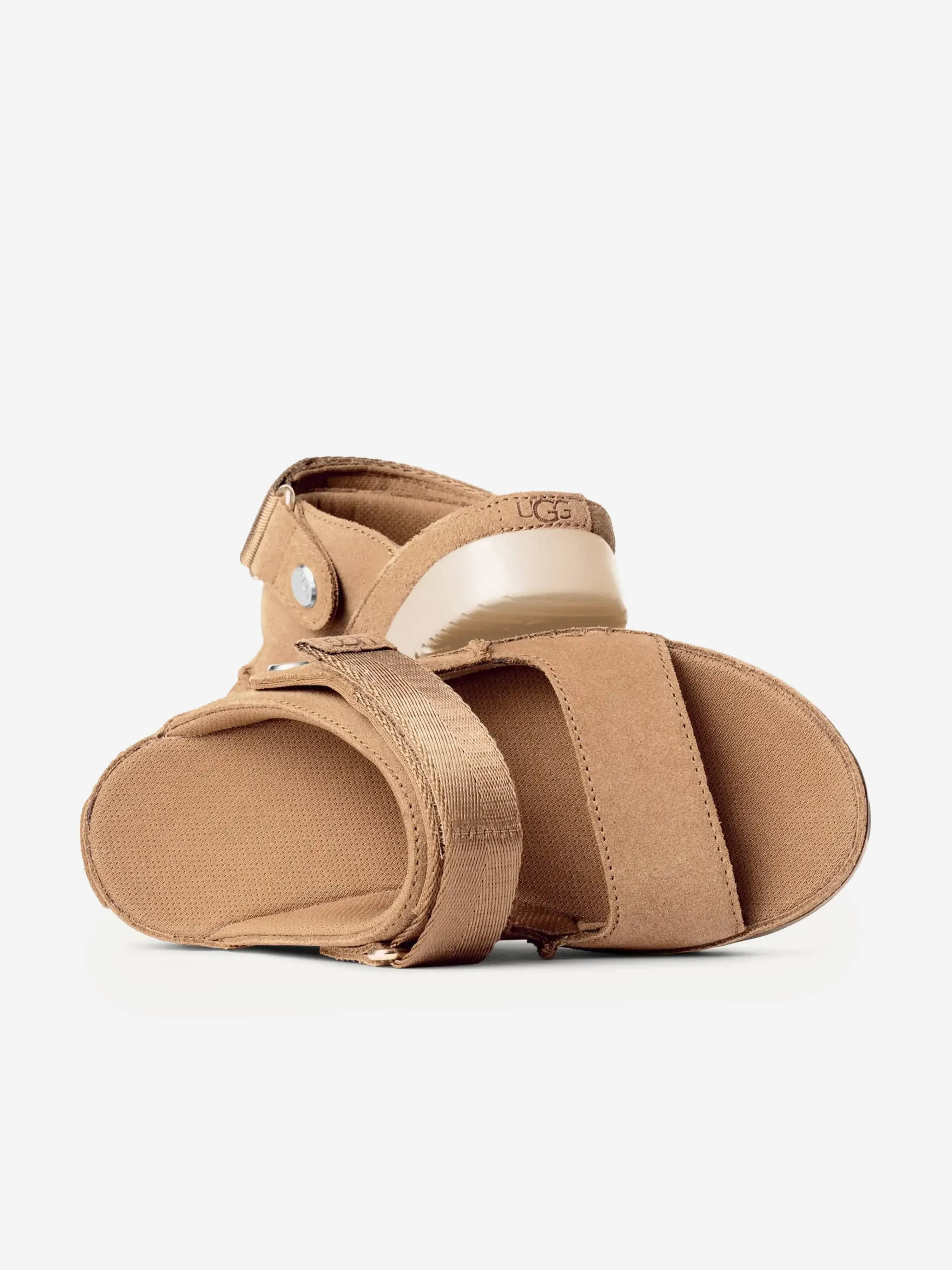 Girls Goldenstar Glide Sandals in Beige