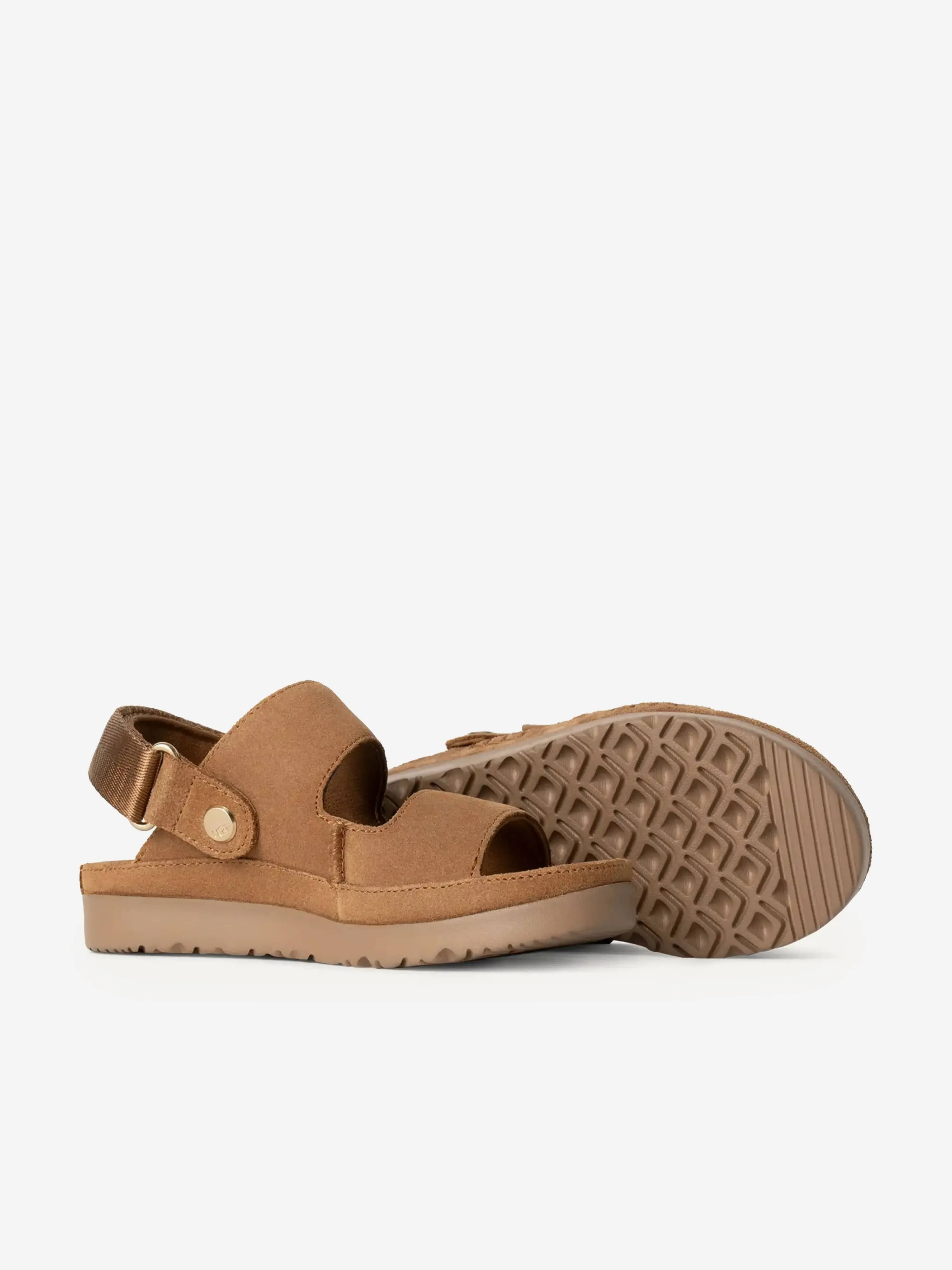Girls Goldenstar Glide Sandals in Brown