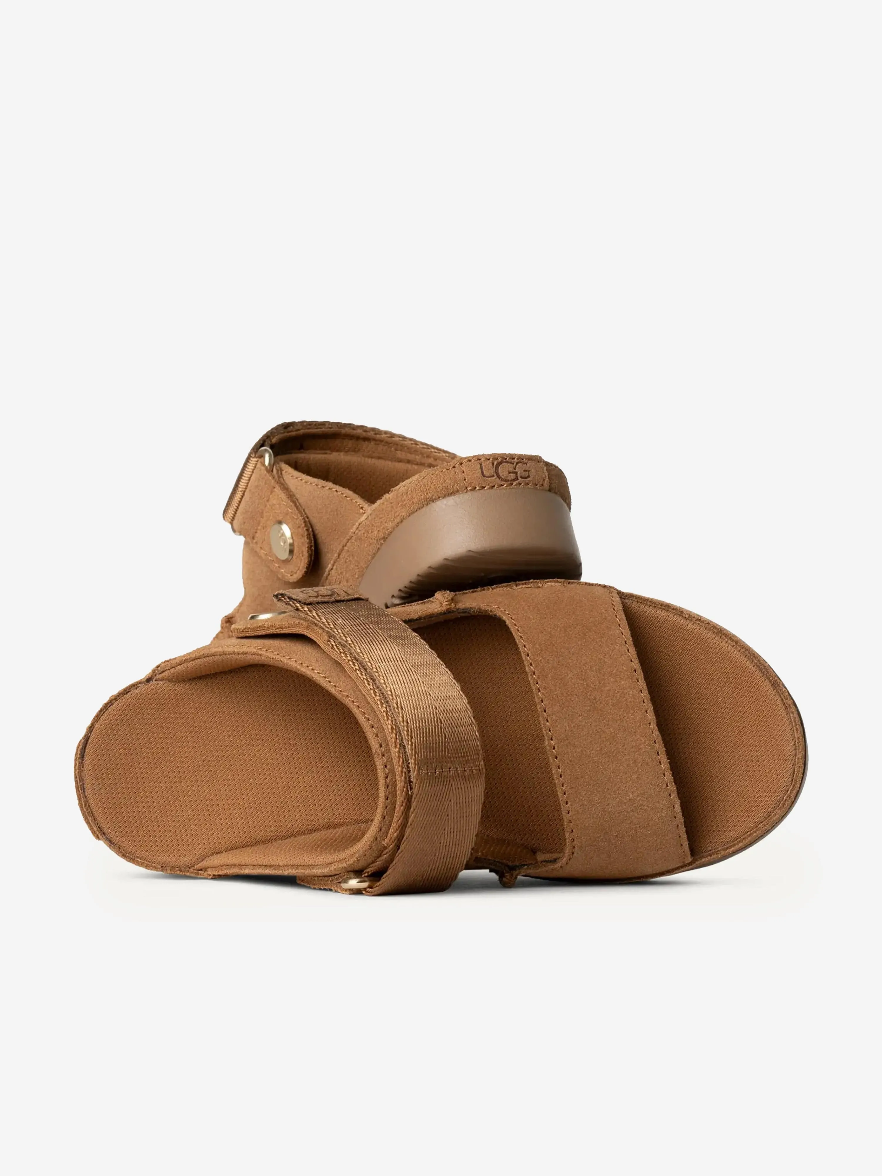 Girls Goldenstar Glide Sandals in Brown