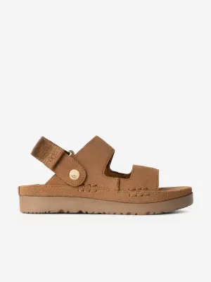 Girls Goldenstar Glide Sandals in Brown