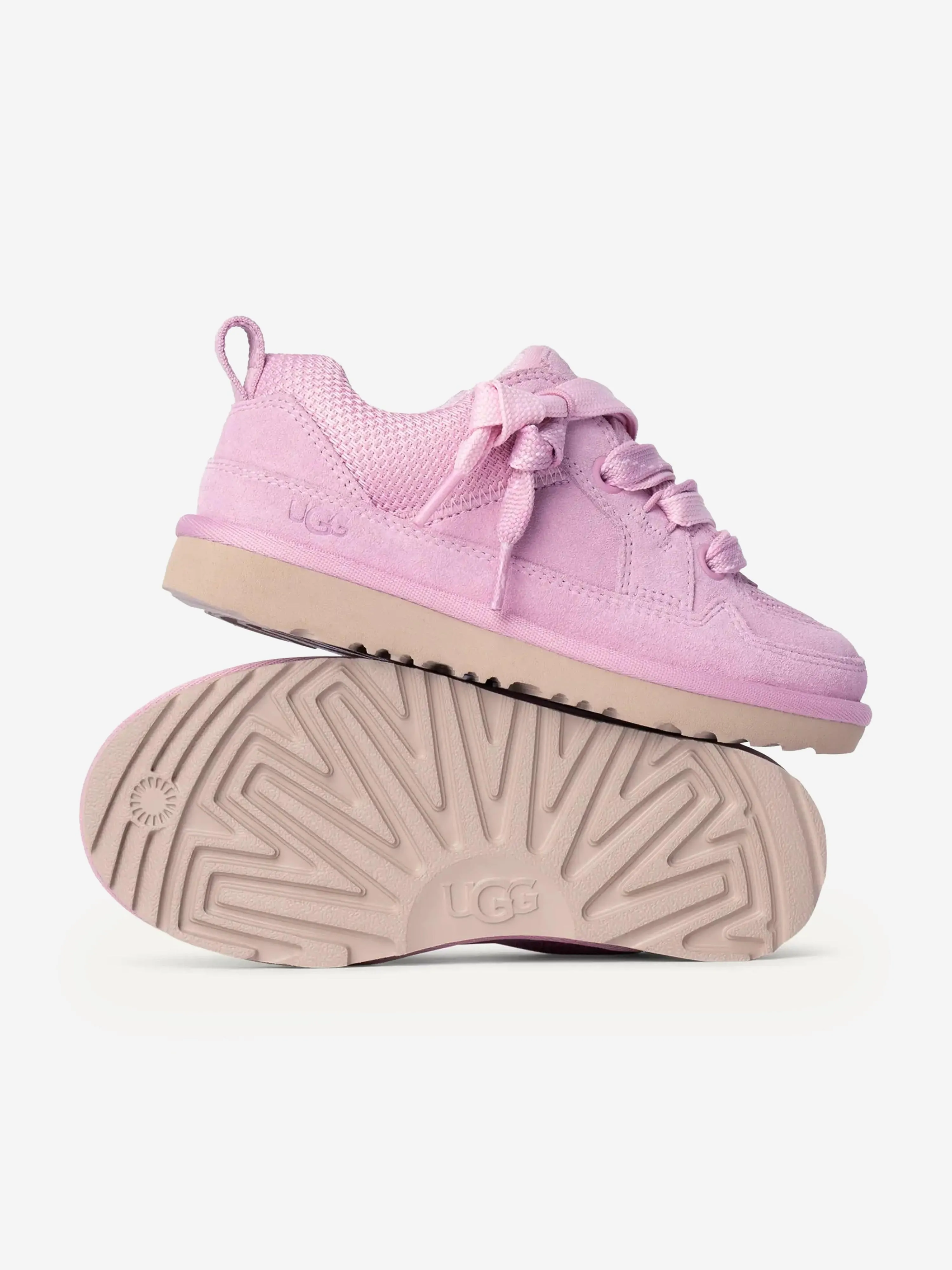 Girls Lo Lowmel Trainers in Pink