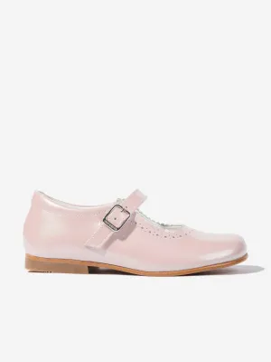 Girls Patent Leather Mary Jane Shoes in Pink