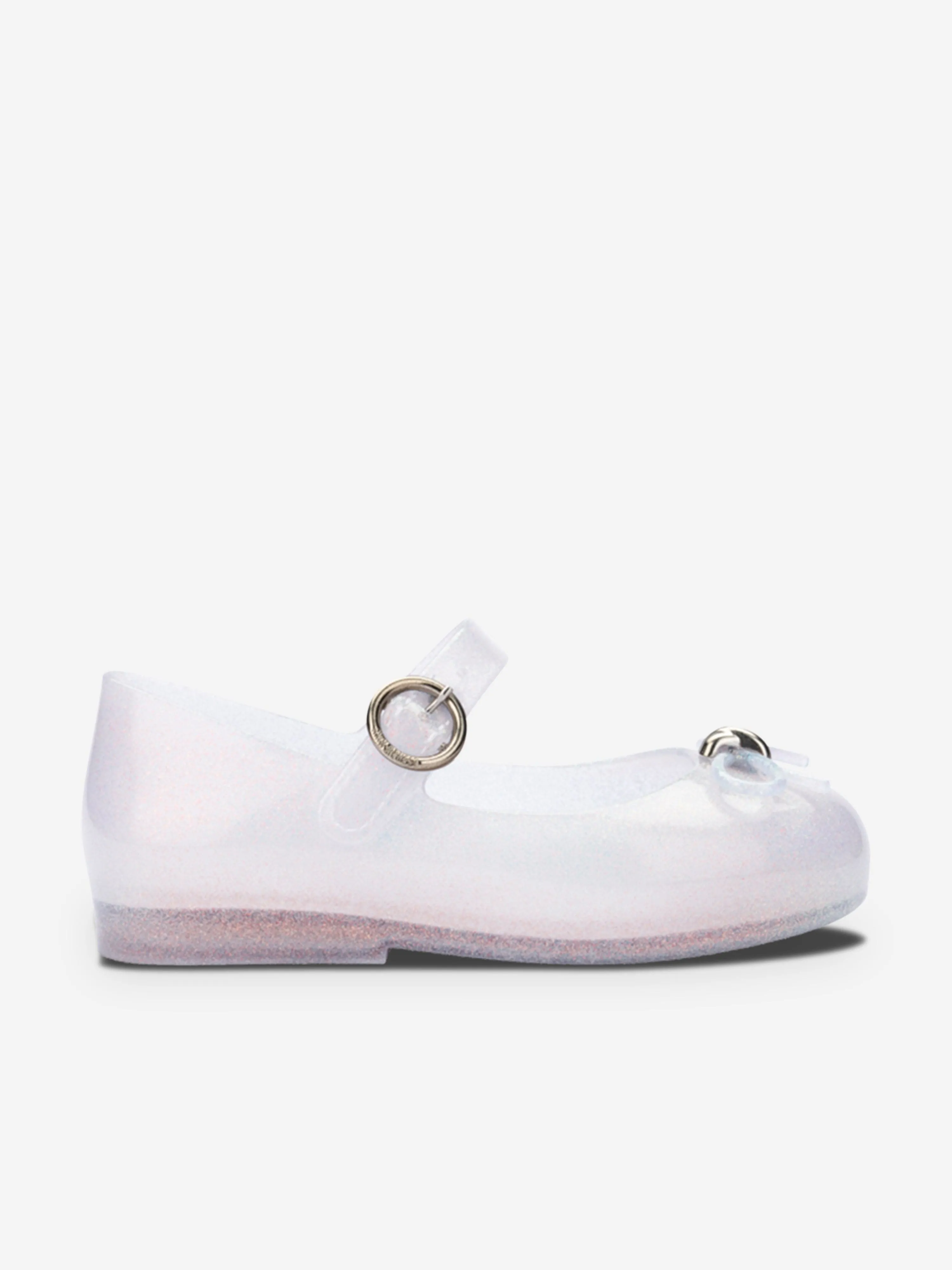 Girls Sweet Love Ballerinas in White