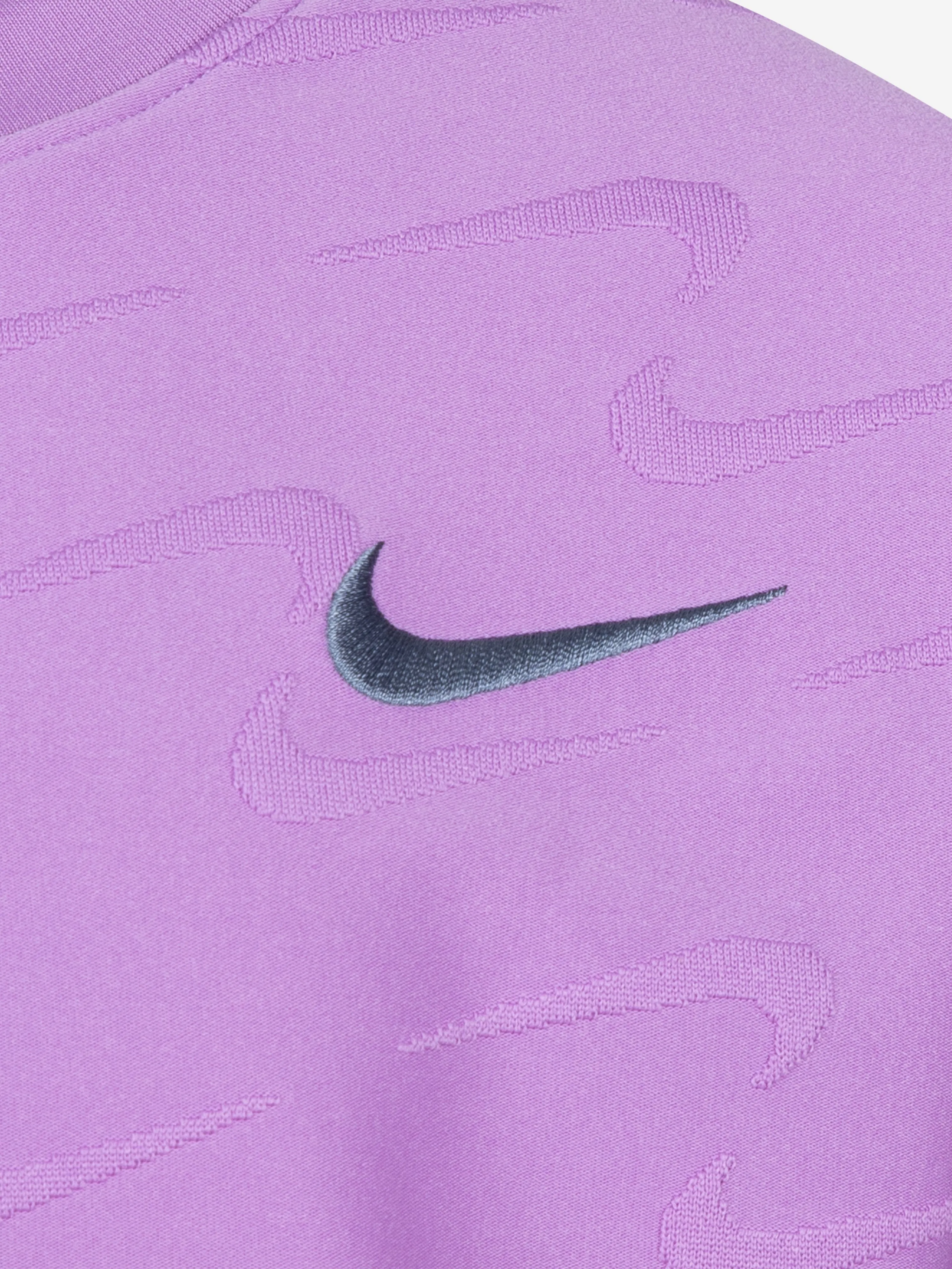 Girls Swoosh Motion Short Set in Purple