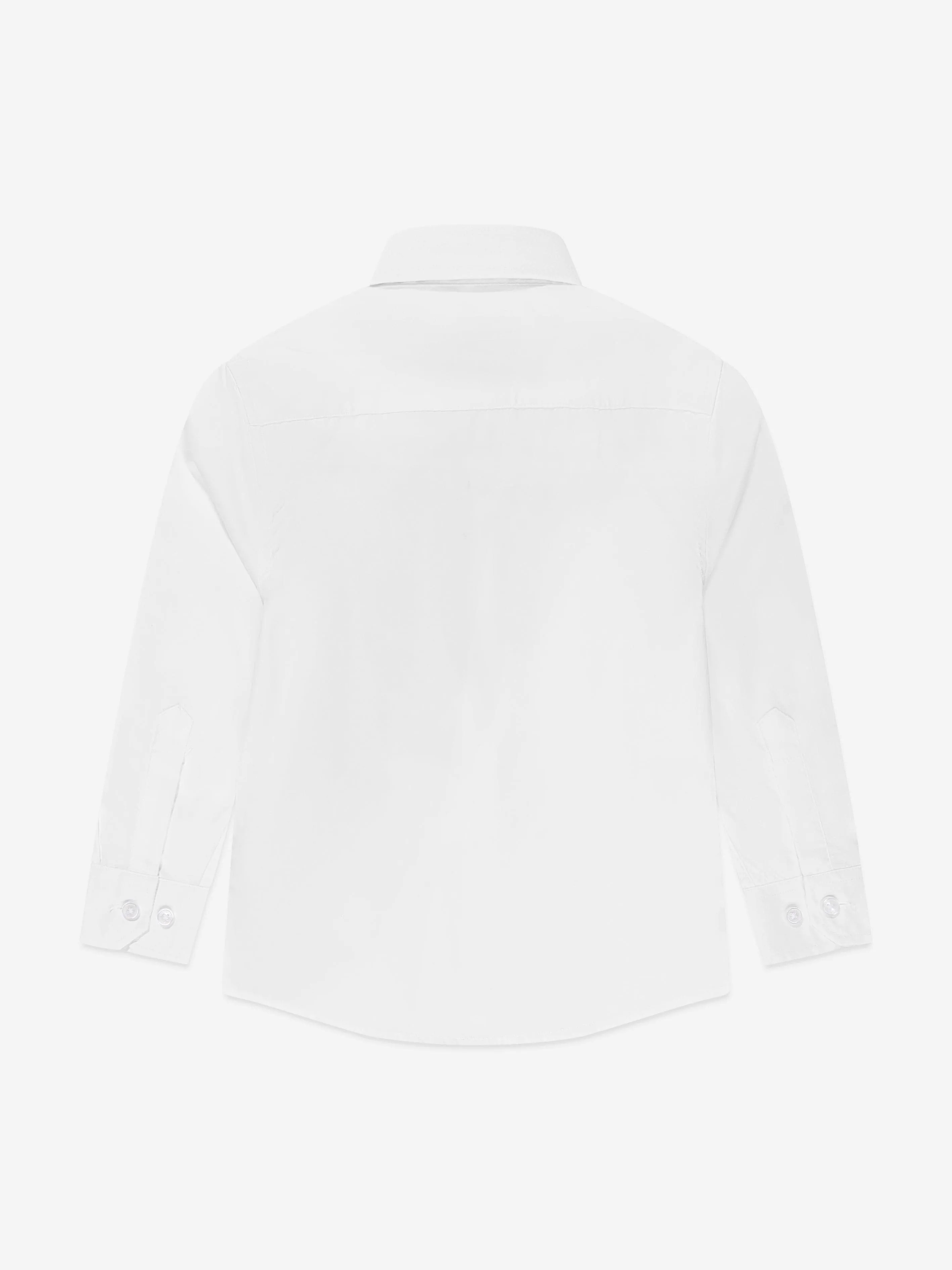 House Of Cavani Boys Miatti Long Sleeve Shirt in White