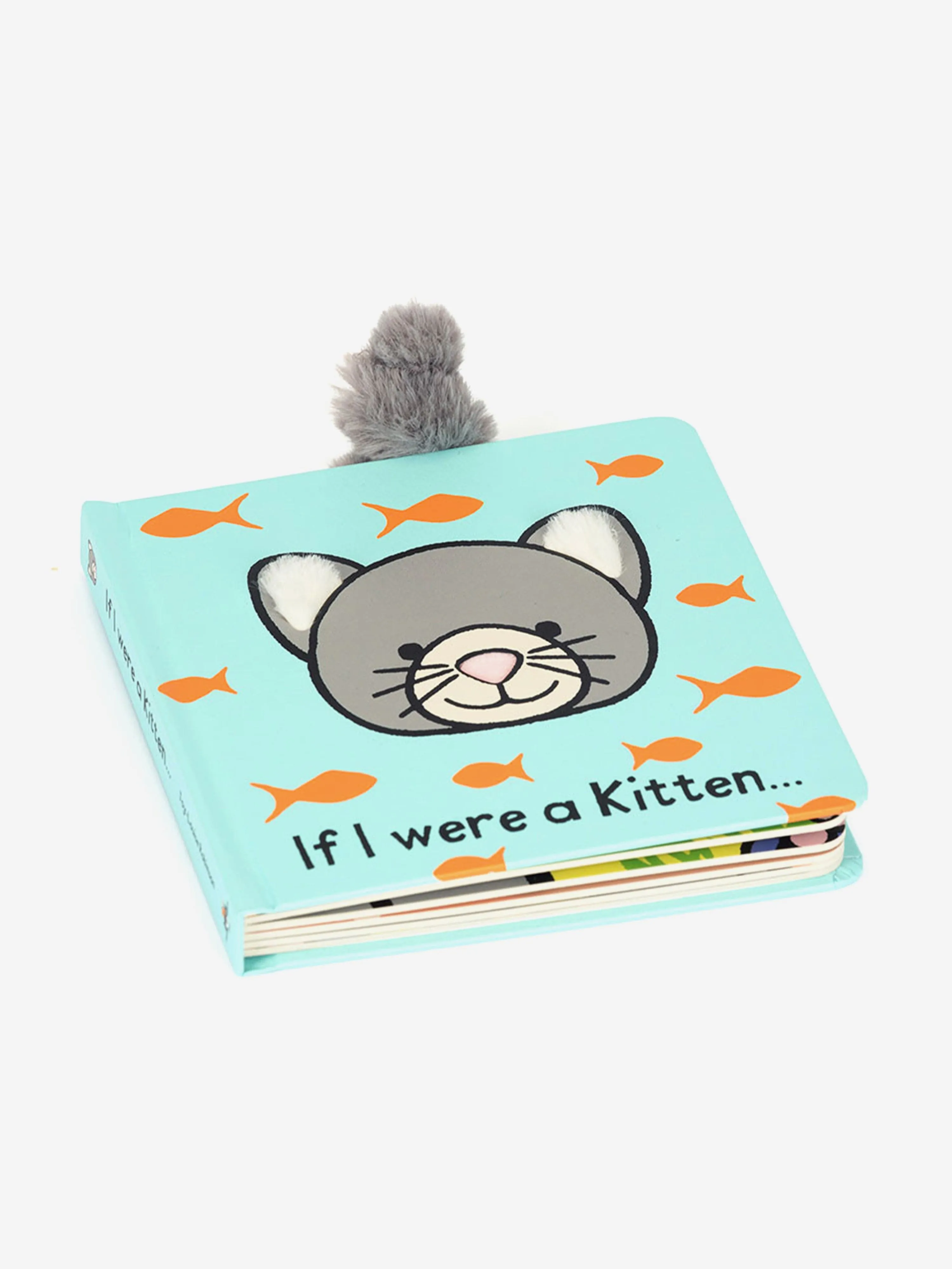 If I Were a Kitten Board Book in Blue (15cm)